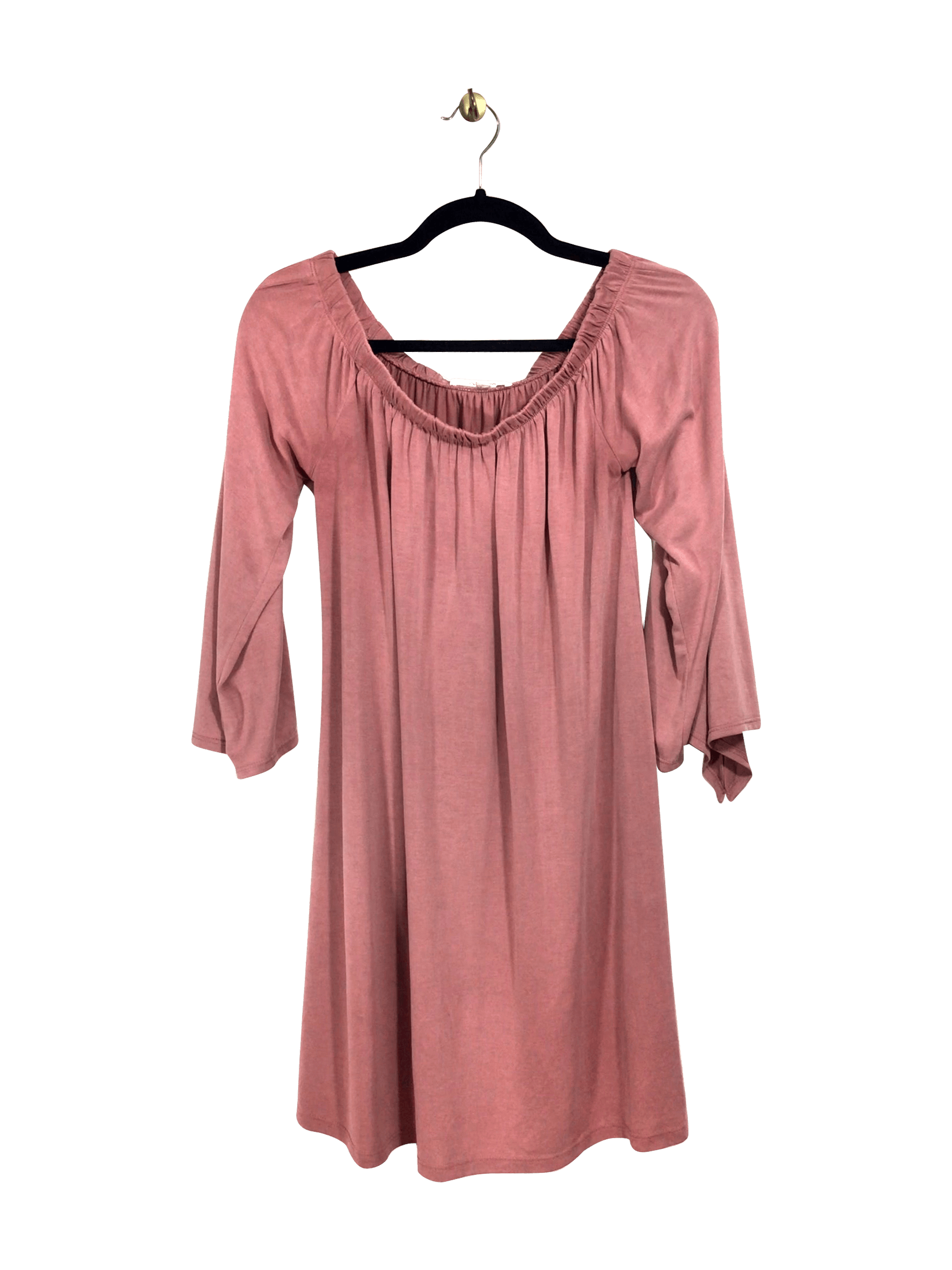 Gorgeous ACTIVE USA Pink Regular-Fit Midi Dress in Size M