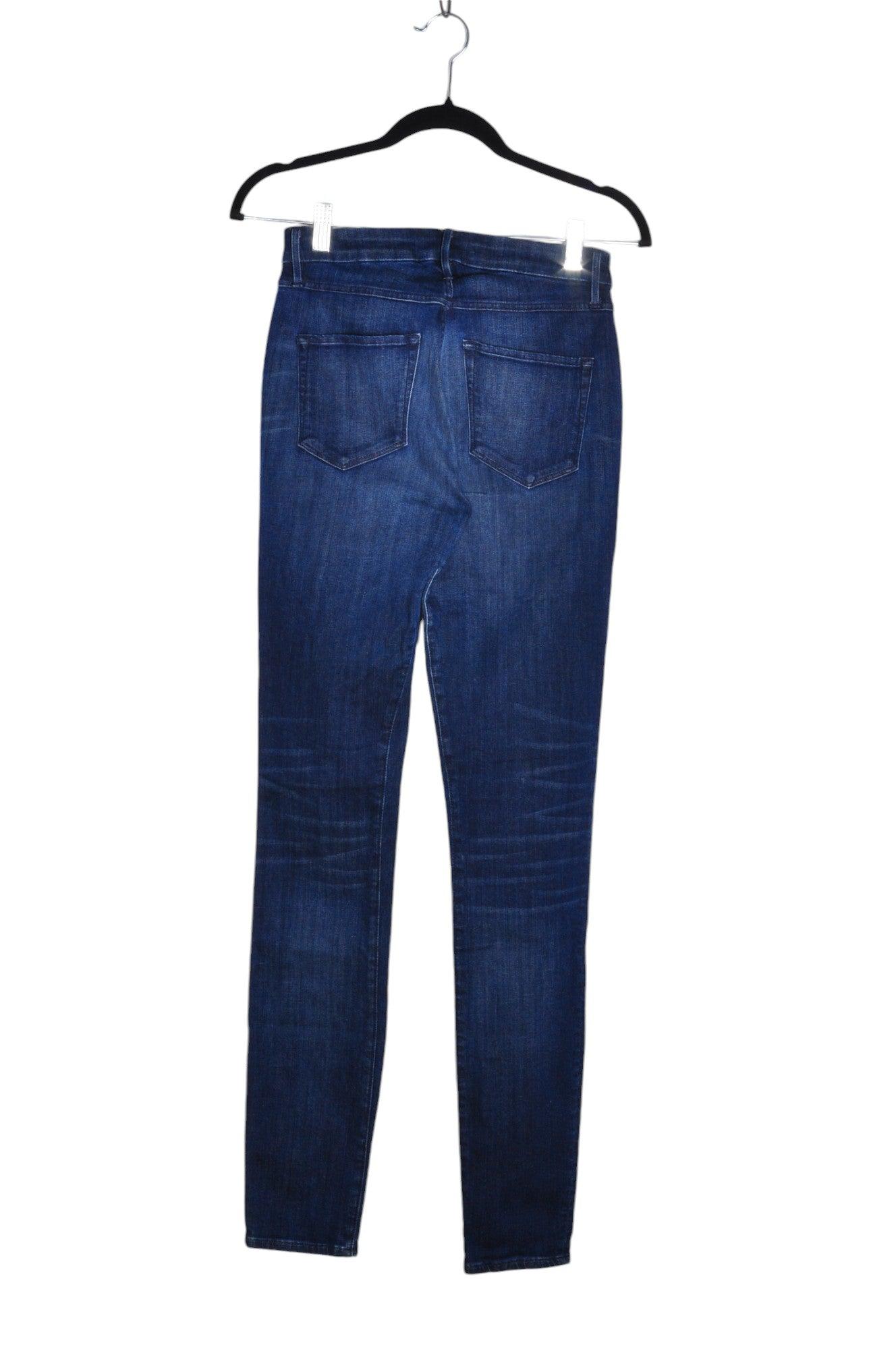 Stylish 3X1 Blue Regular Fit Women's Straight-Legged Jeans - Size 26