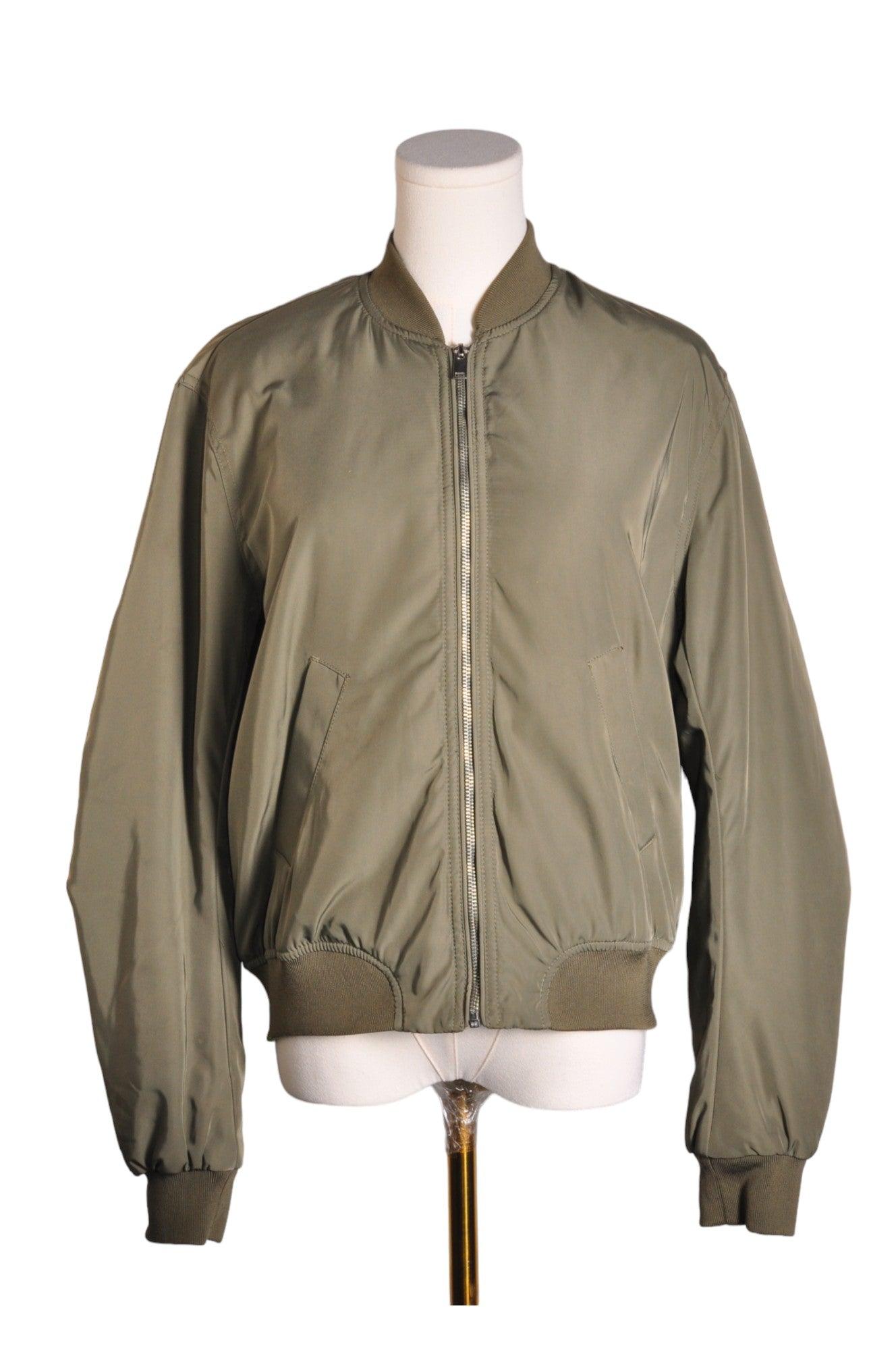 H&M Second - Hand Women's Regular - Fit Green Coat - Size S