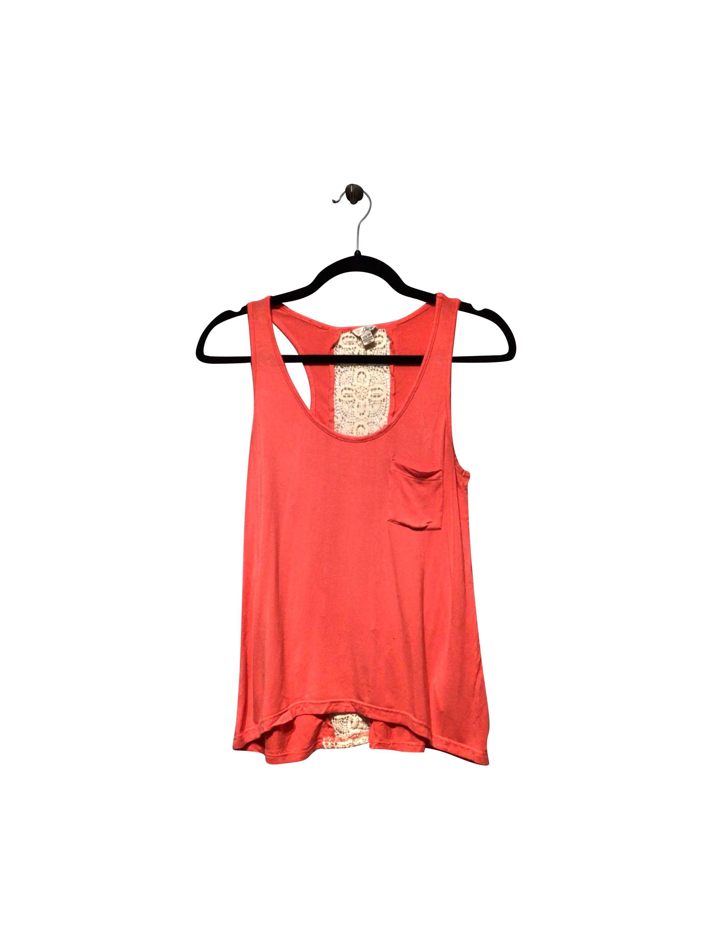 GUESS Stylish Regular Fit Pink Tank Top - XS for Fashion - Forward Shoppers