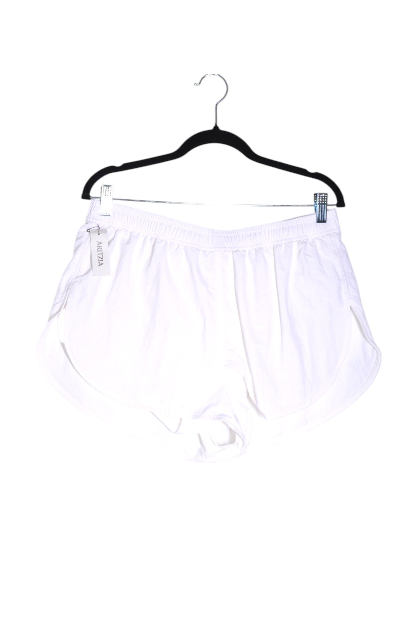 ARITZIA Women's Classic White Regular-Fit Shorts - Size L