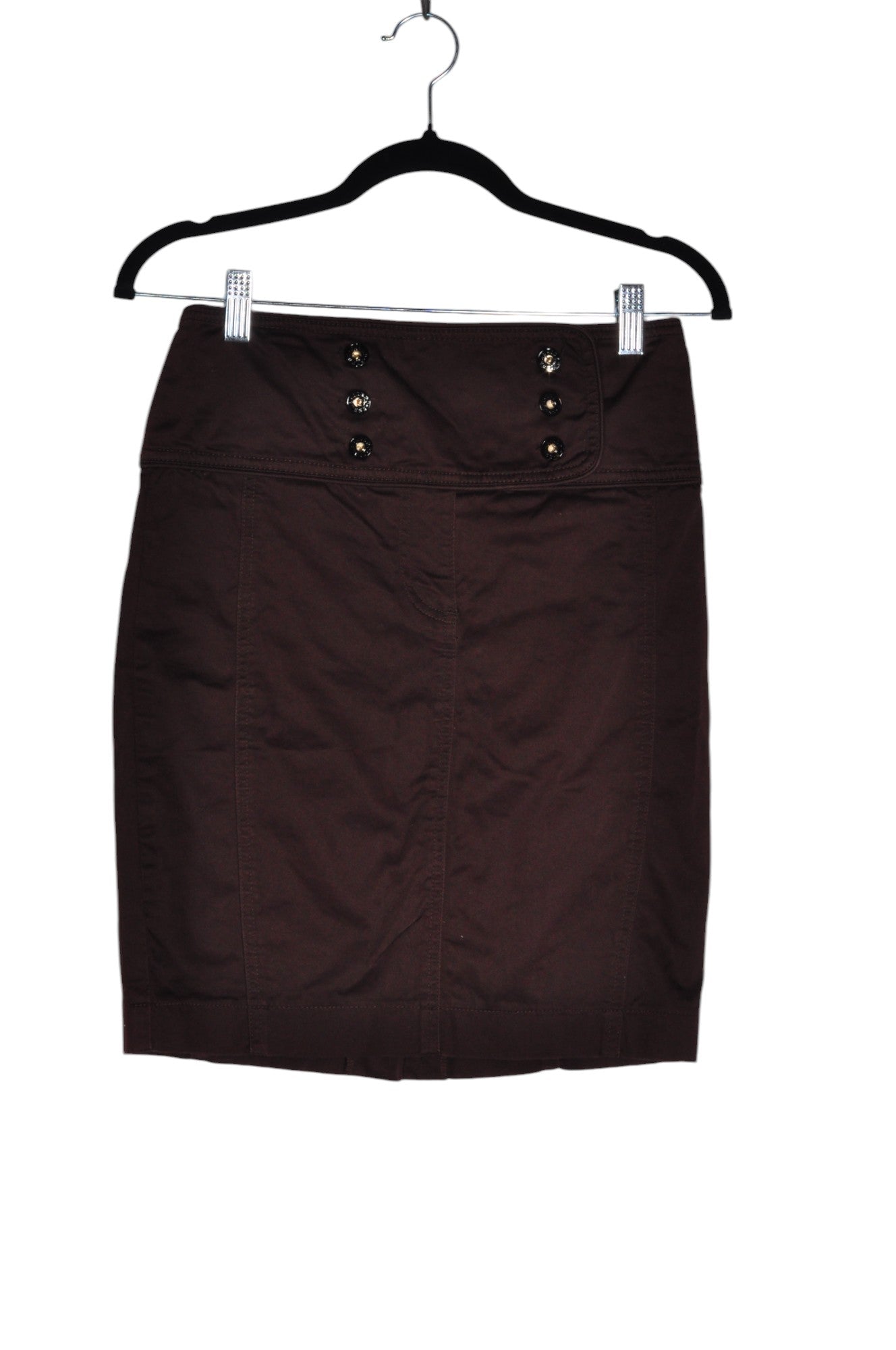 GUESS JEANS Women's Stylish Casual Brown Skirts with Regular Fit - Size 27