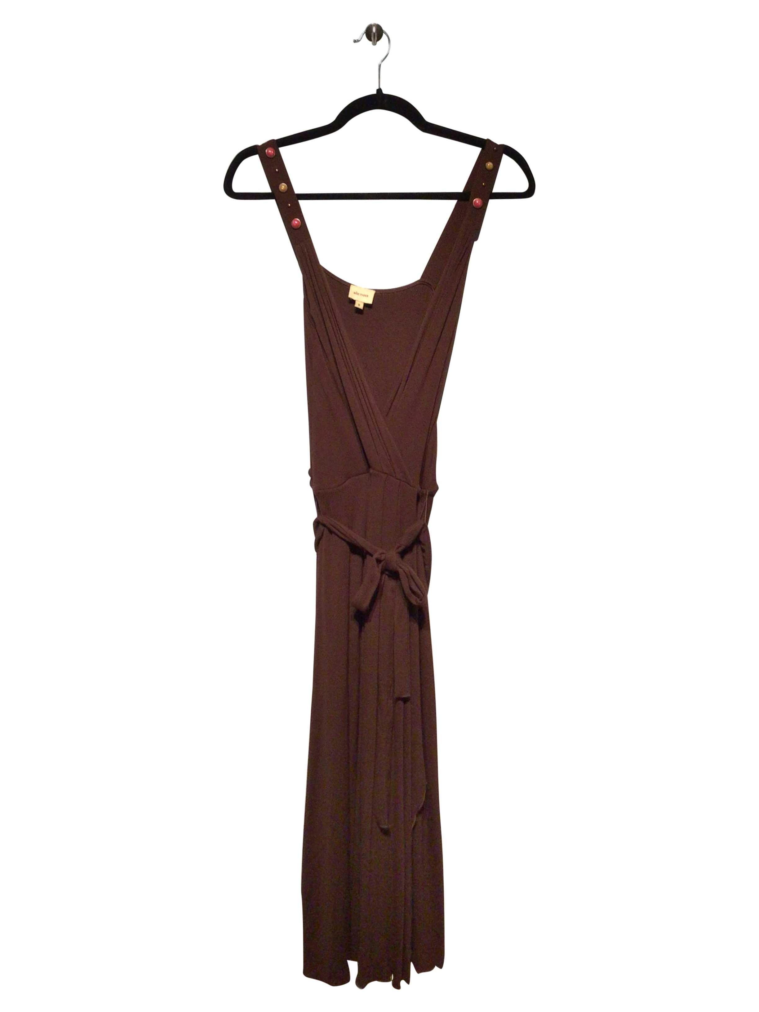 ELLA MOSS Stylish Regular Fit Purple Wrap Dress - Size S