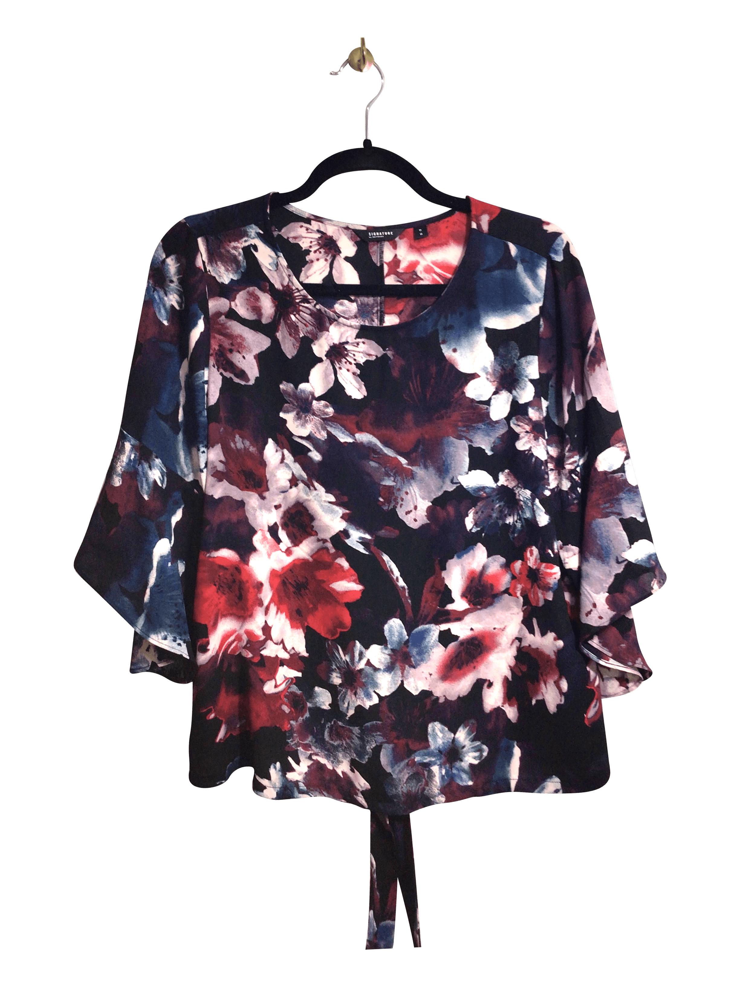 REITMANS Stylish Women's Regular-Fit Black Blouse - Size M