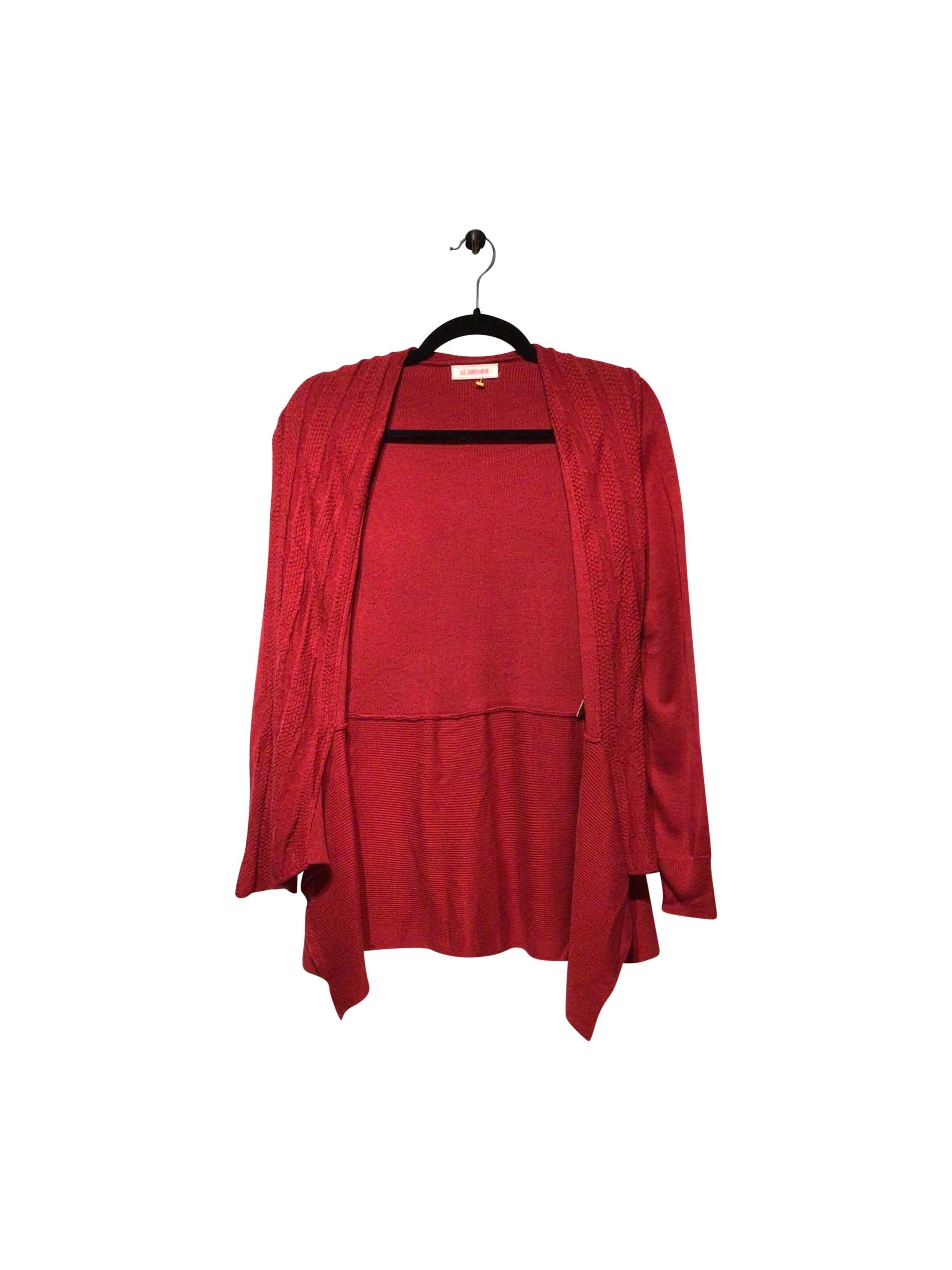 GRENIER Stylish Regular Fit Red Blouse - XS