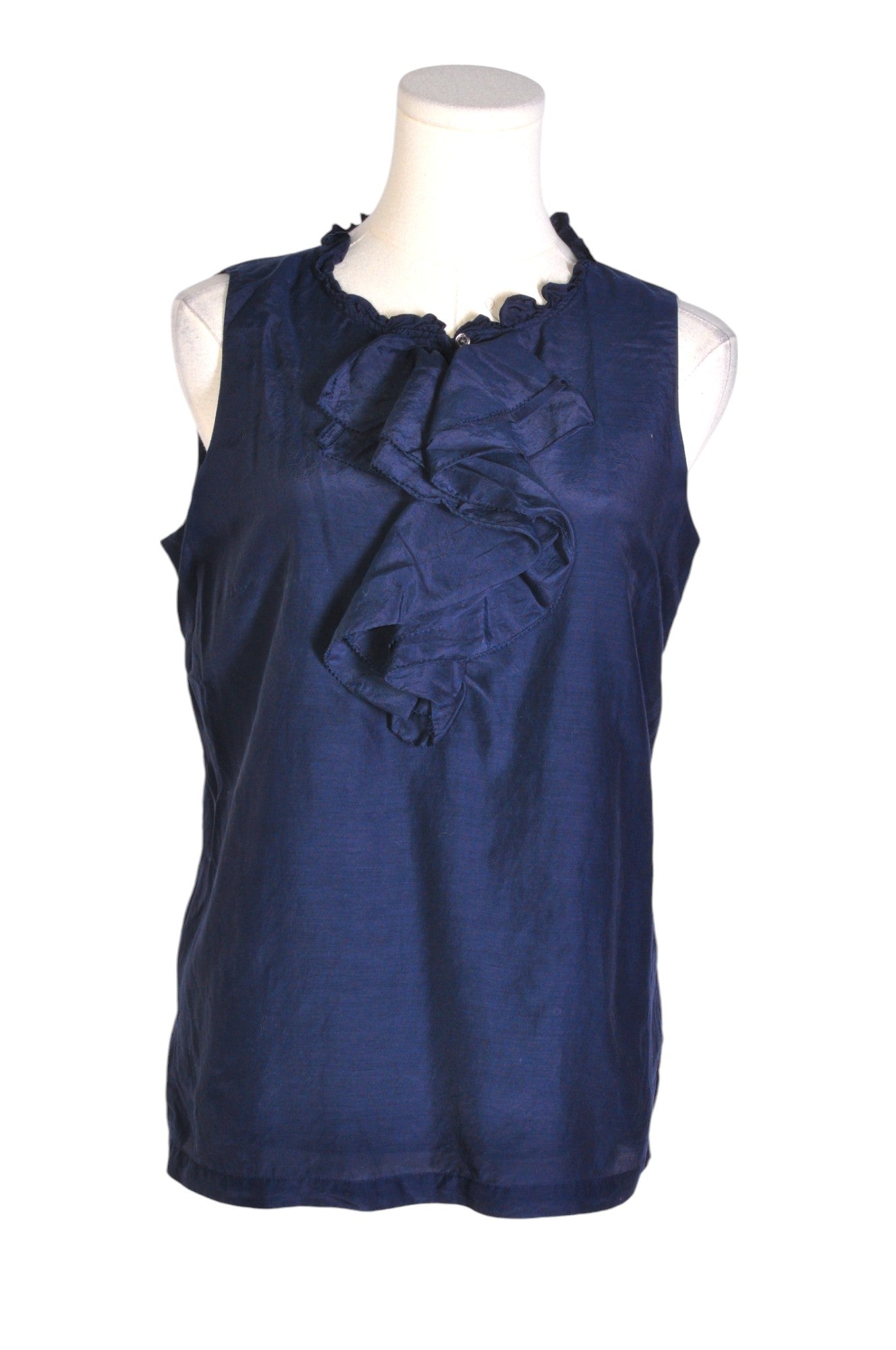 EDDIE BAUER Women's Stylish Regular Fit Blue Blouse - Size M