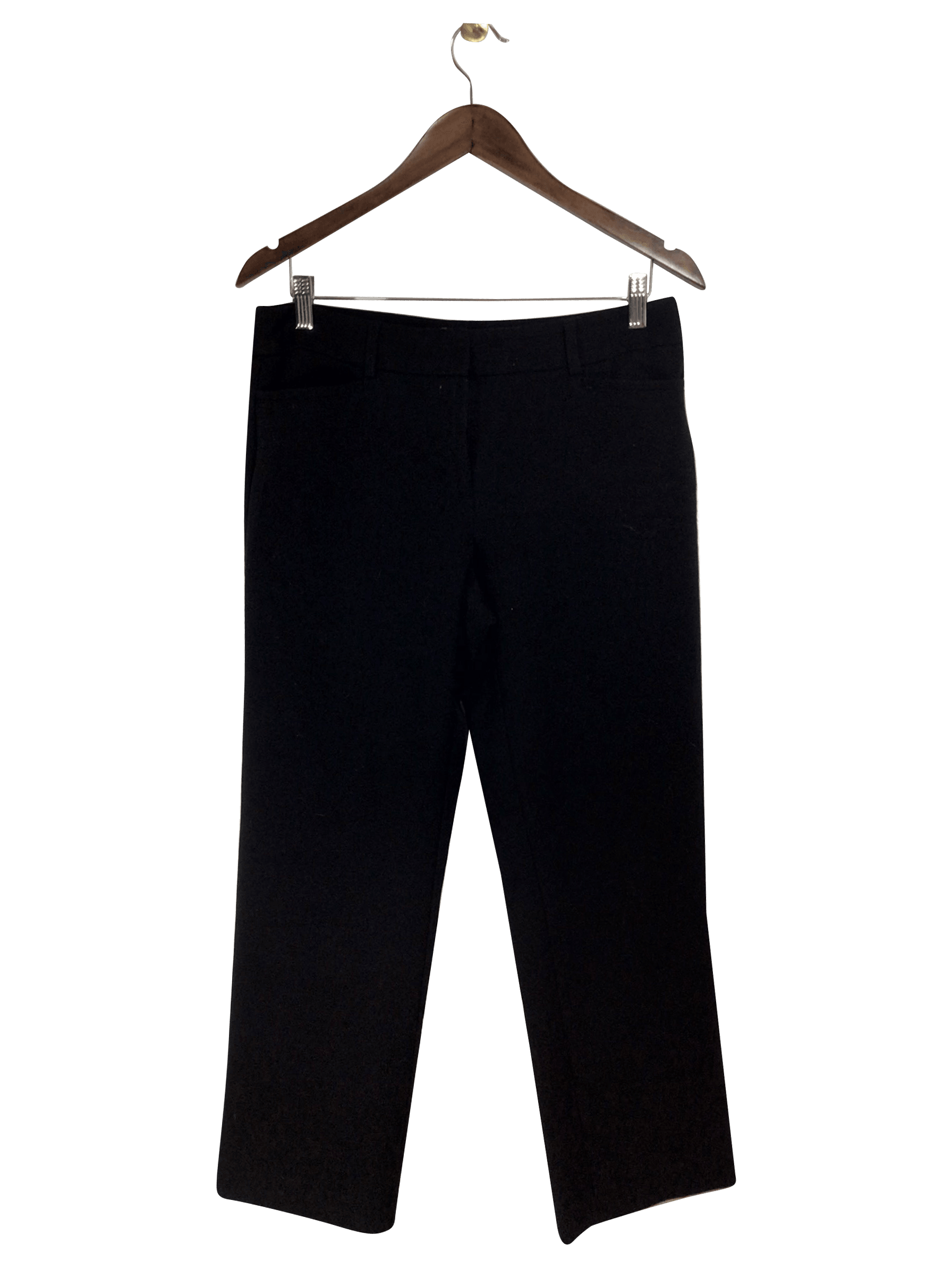 ANNE KLEIN Stylish Regular Fit Black Pant - Size 8