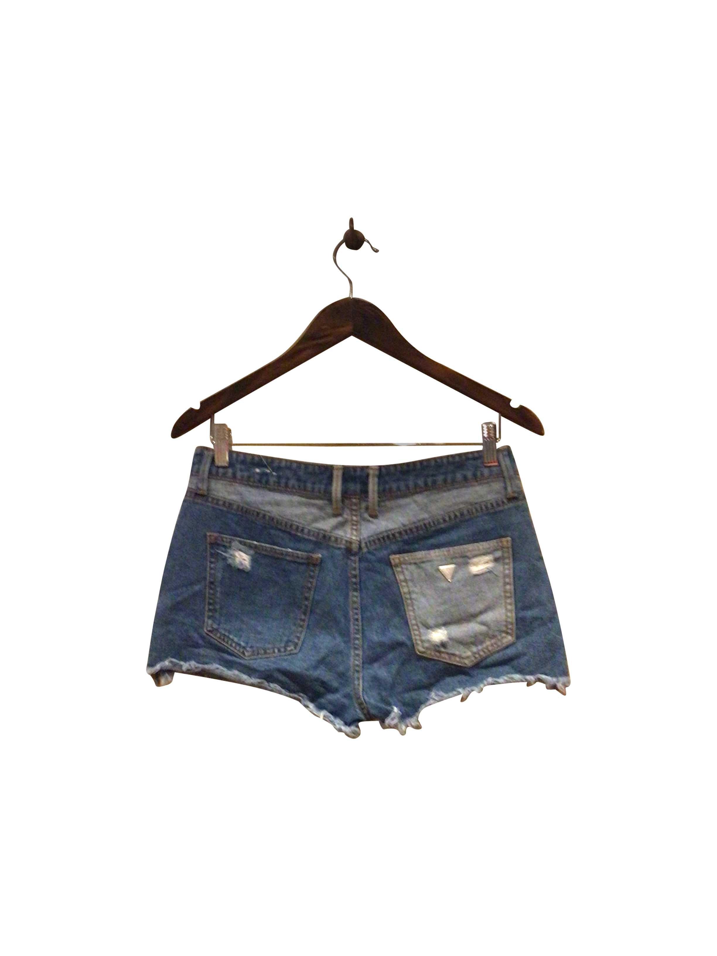 GUESS Stylish Blue Regular Fit Second - Hand Jean Shorts Size 27