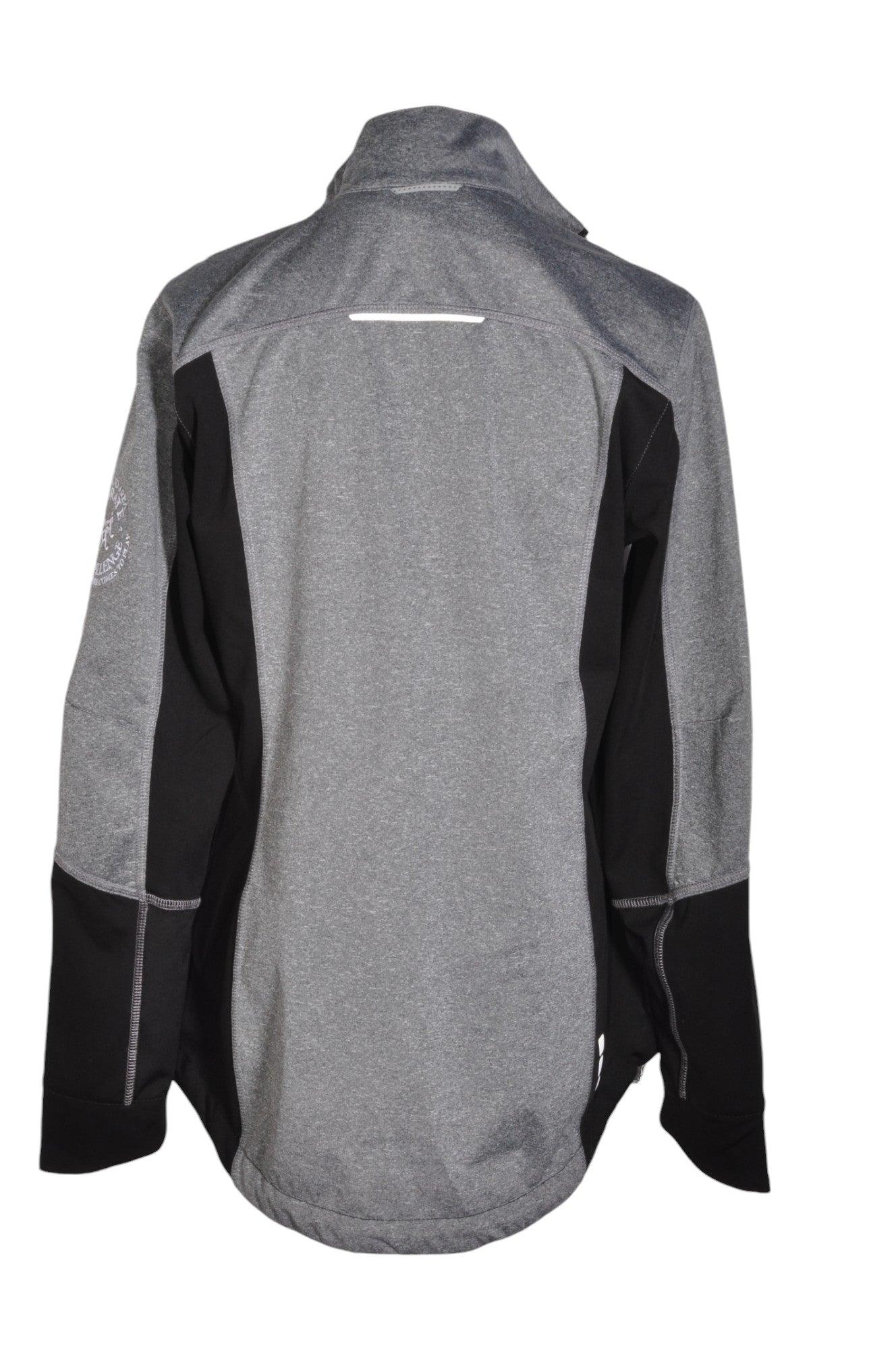 ELEVATE Stylish Women's Gray Regular-Fit Activewear Jacket - Size M