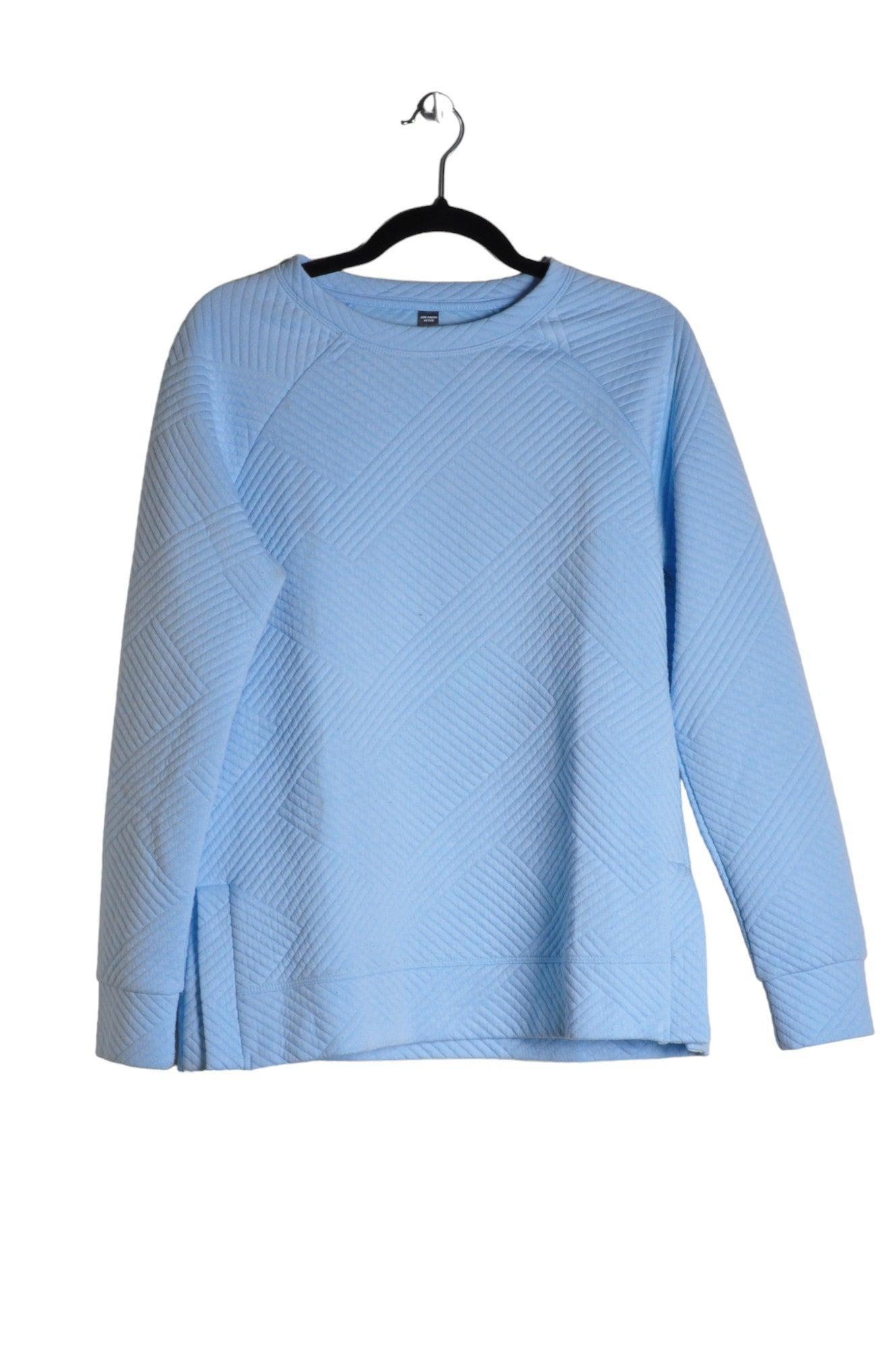 JOE FRESH Stylish Blue Regular Fit Women's Long Sleeve T-Shirt - Size S