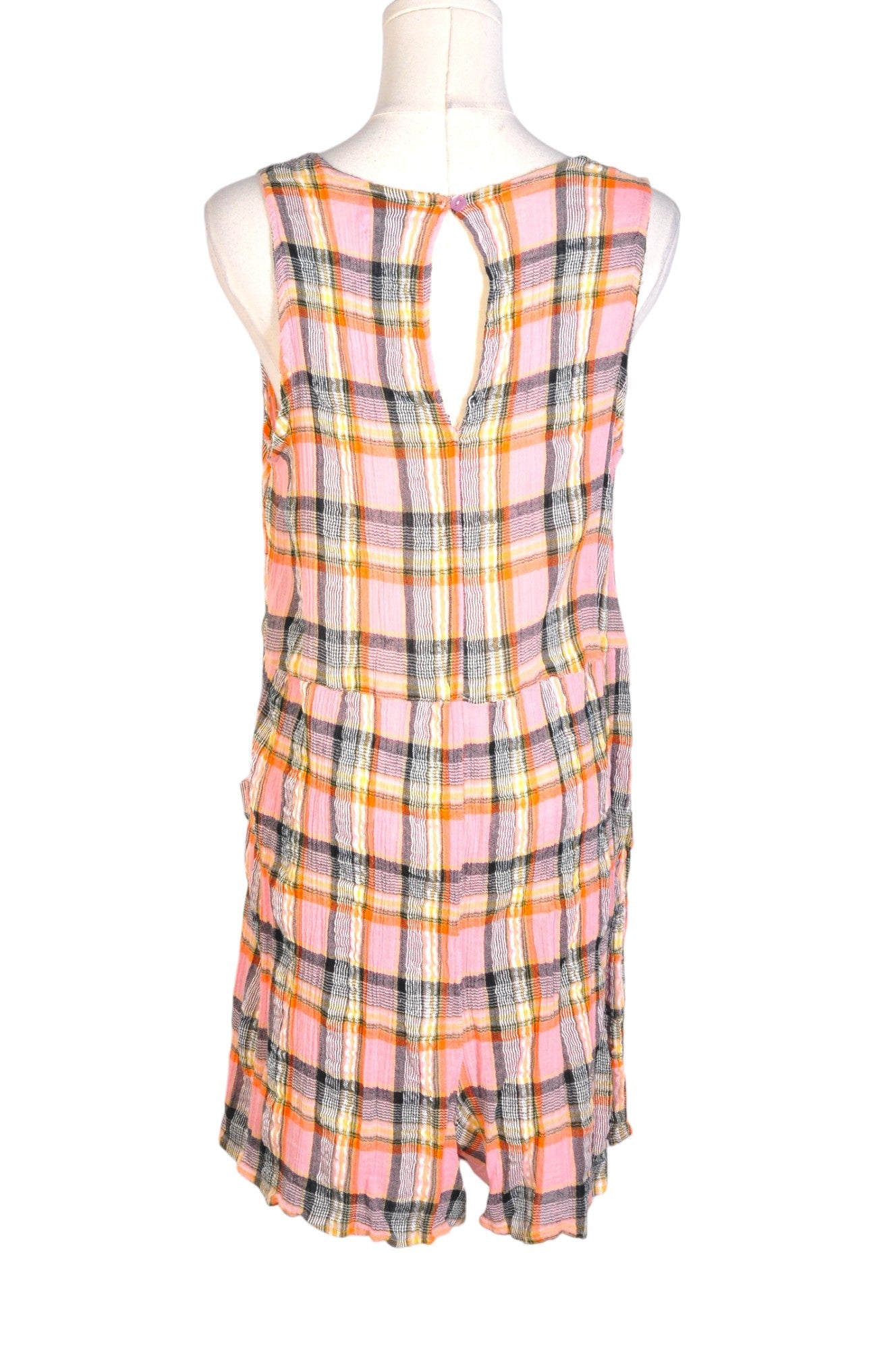 ASOS Second Hand Women's Pink Regular Fit Drop Waist Dress - Size 18