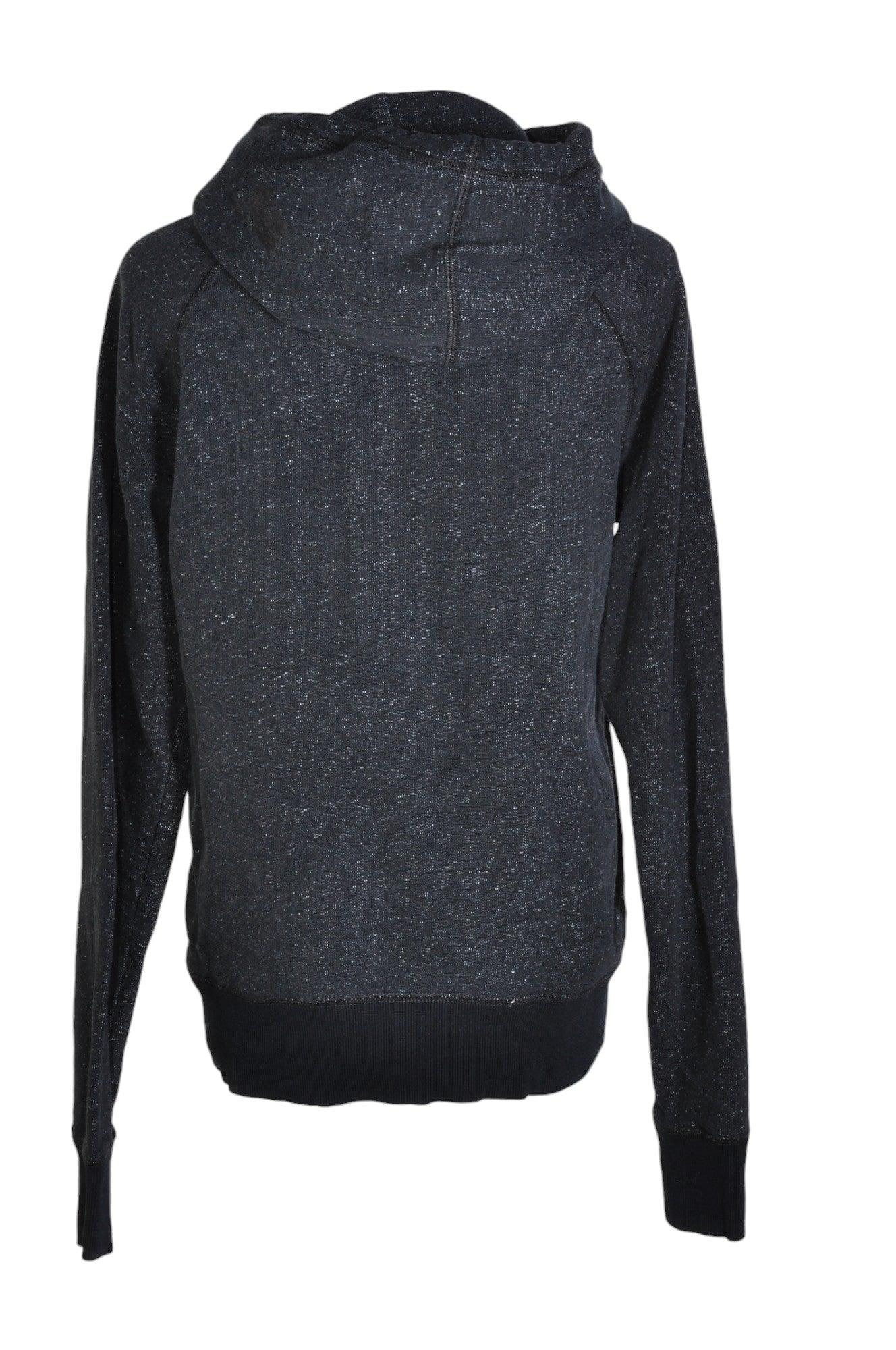 ROOTS Stylish Women's Black Regular-Fit Sweatshirt - Size M