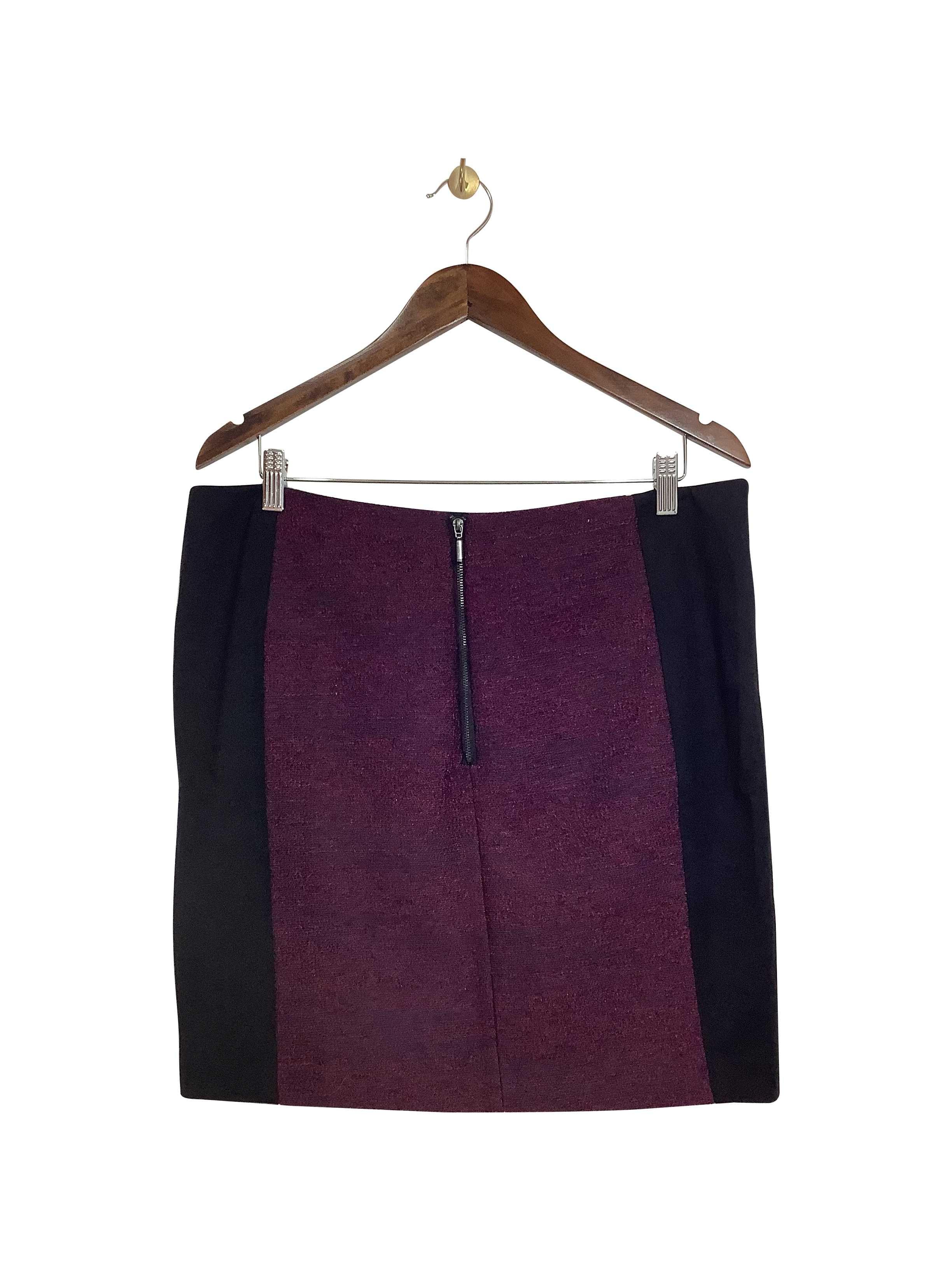 RICKI'S Stylish Regular Fit Black Skirt - Size 12