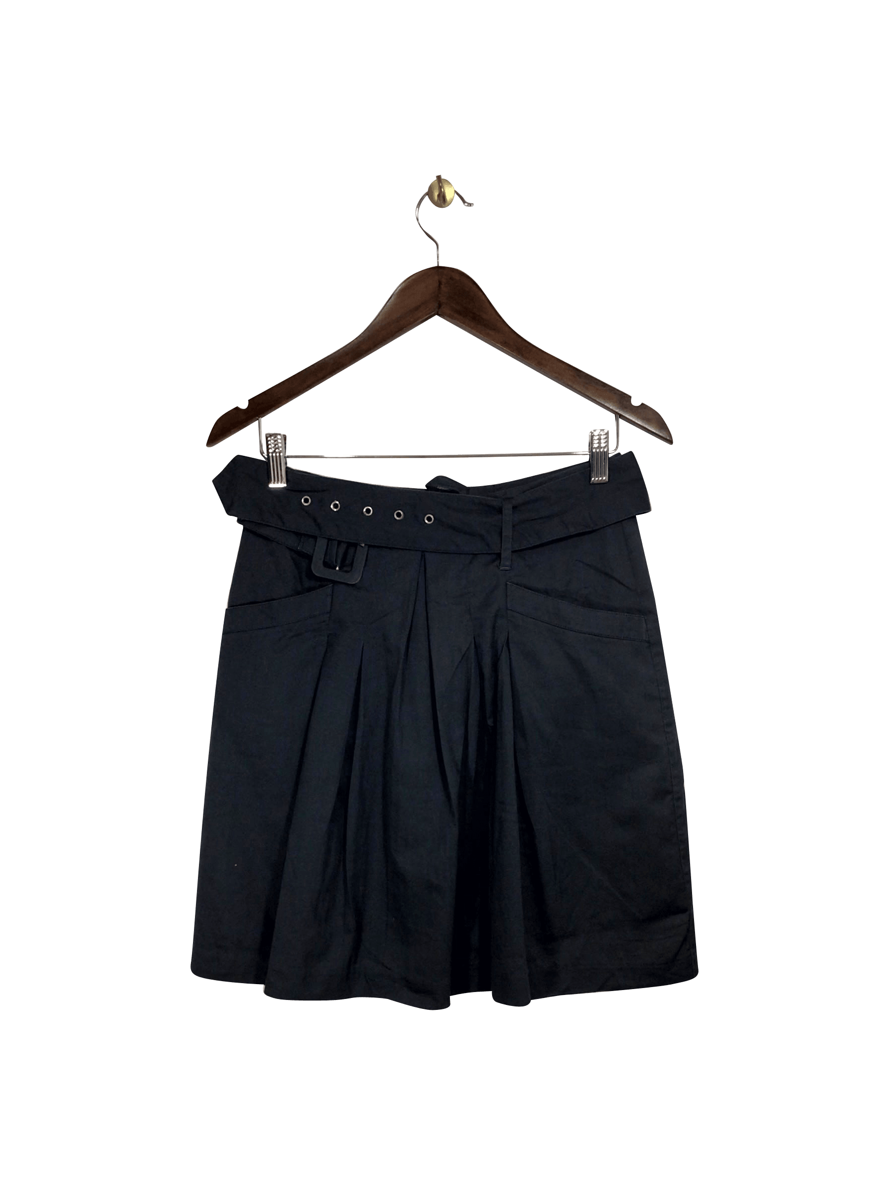 Stylish H&M Gray Regular Fit Skirt - Size 6