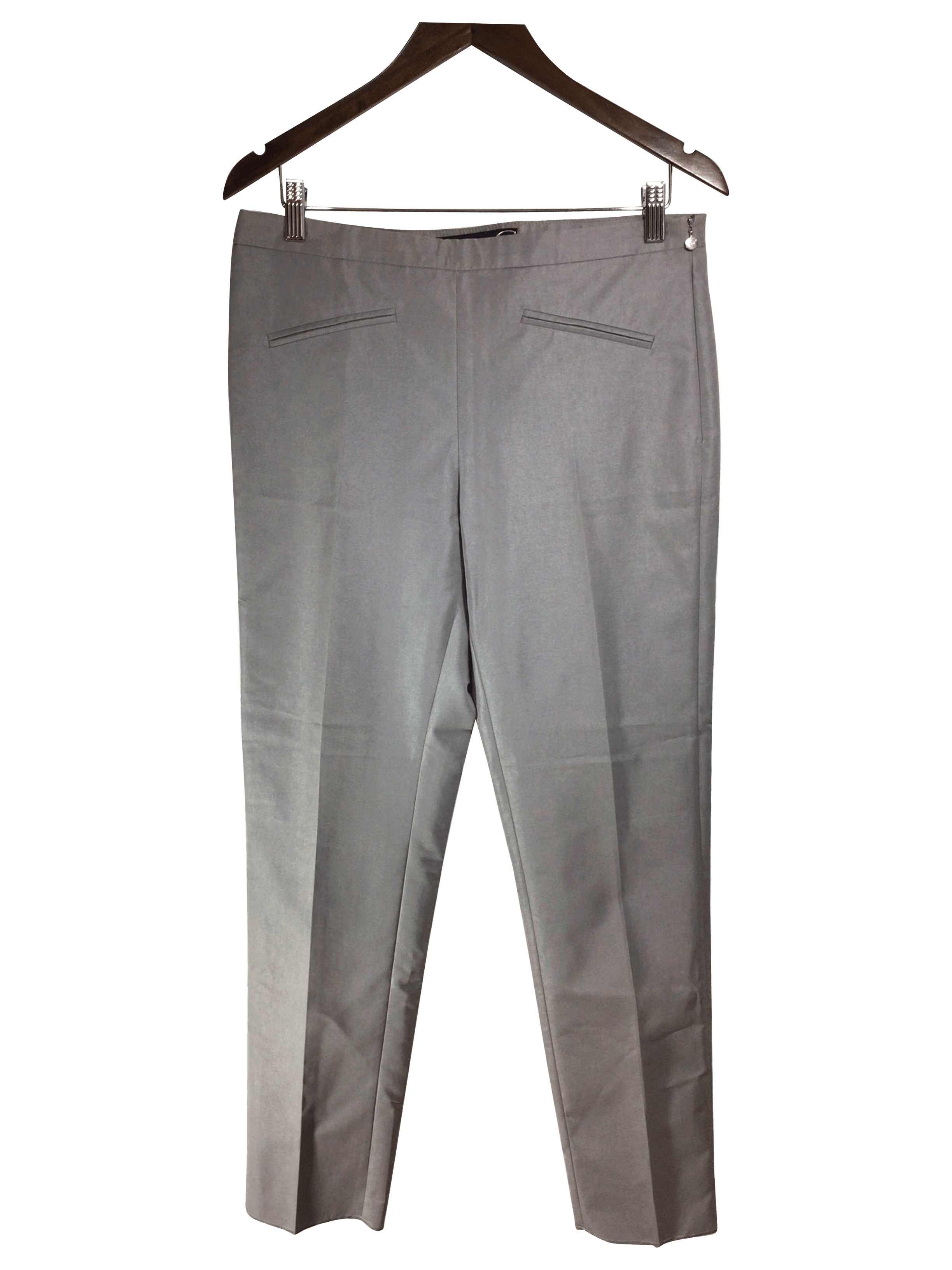 ROBERTO CAVALLI Stylish Women's Gray Regular Fit Work Pants - Size 44