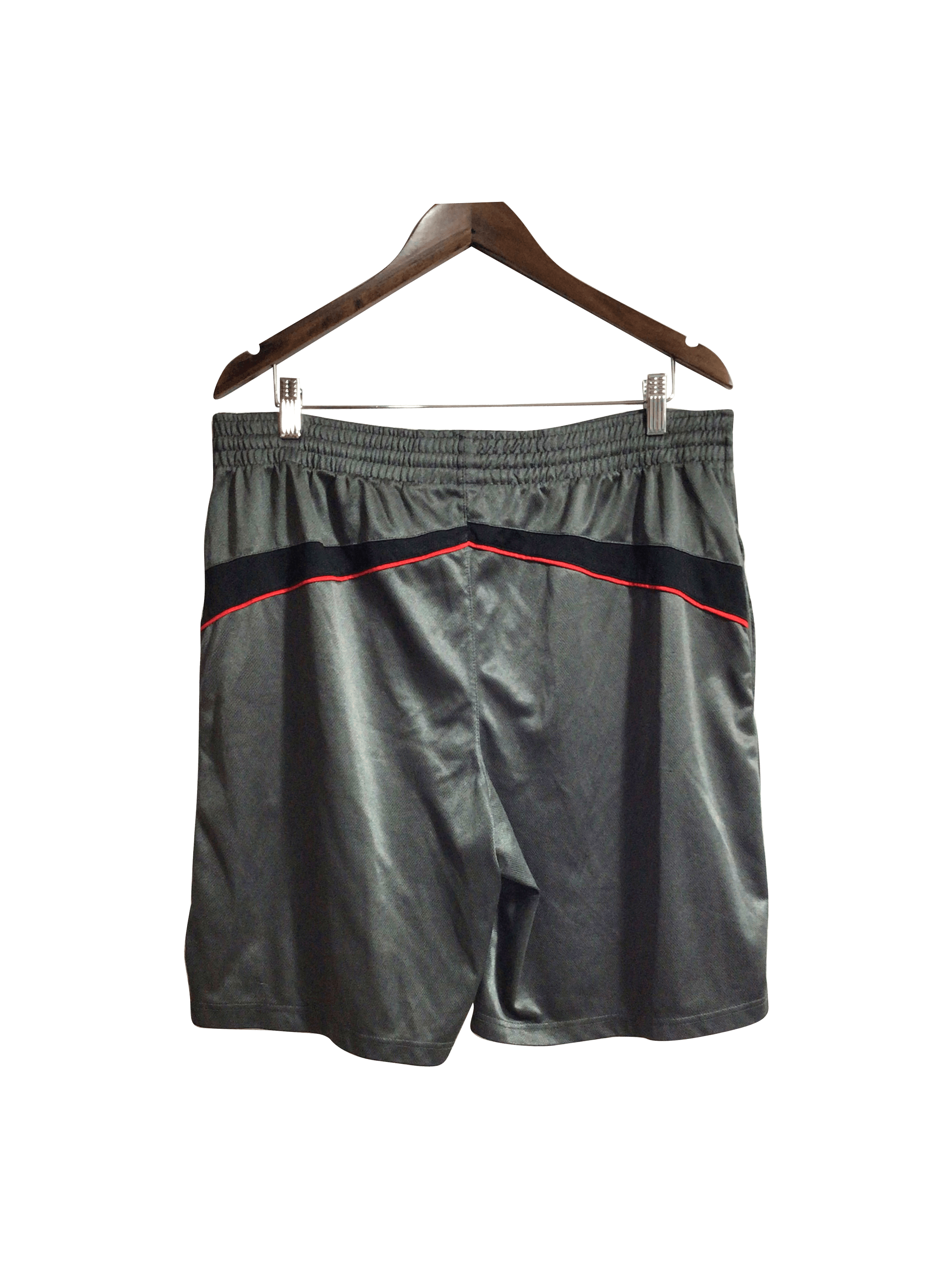 EVERLAST Men's Premium Activewear Gray Regular Fit Shorts - Size L