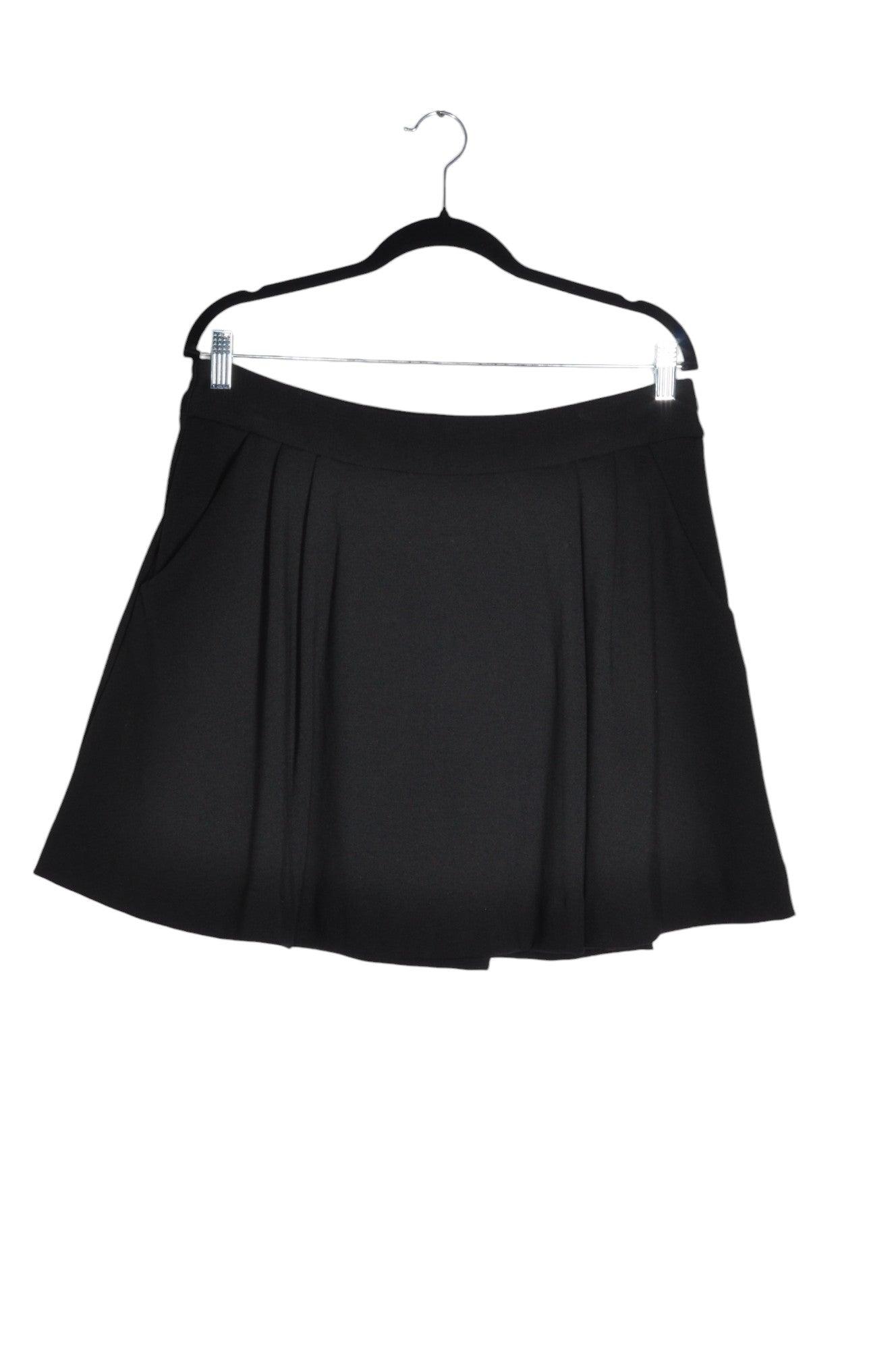 JOE FRESH Stylish Women's Casual Black Skirt in Regular Fit - Size L