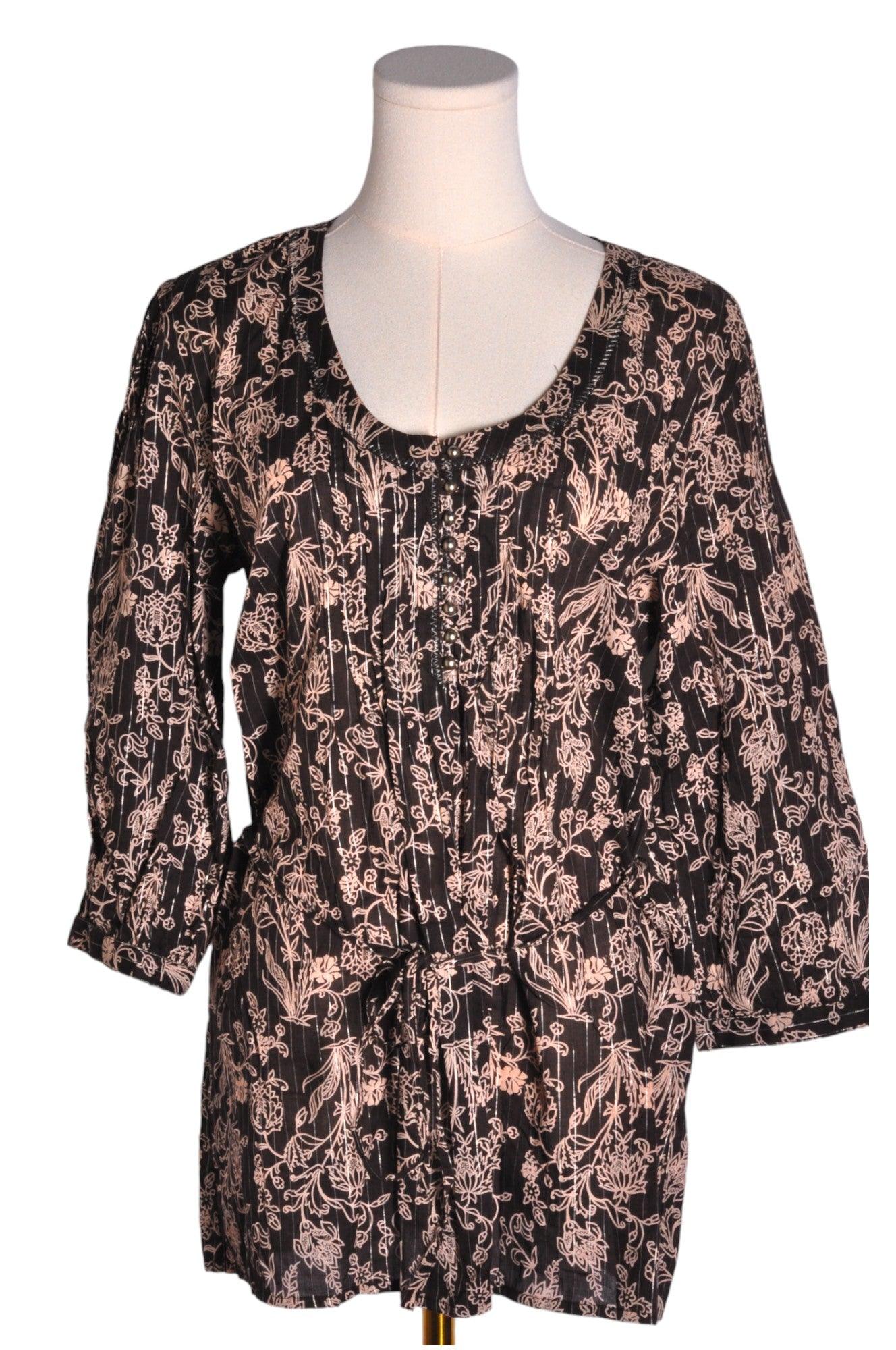 Gorgeous GLORIA VANDERBILT Women's Regular Fit Black Wrap Dress - Size S