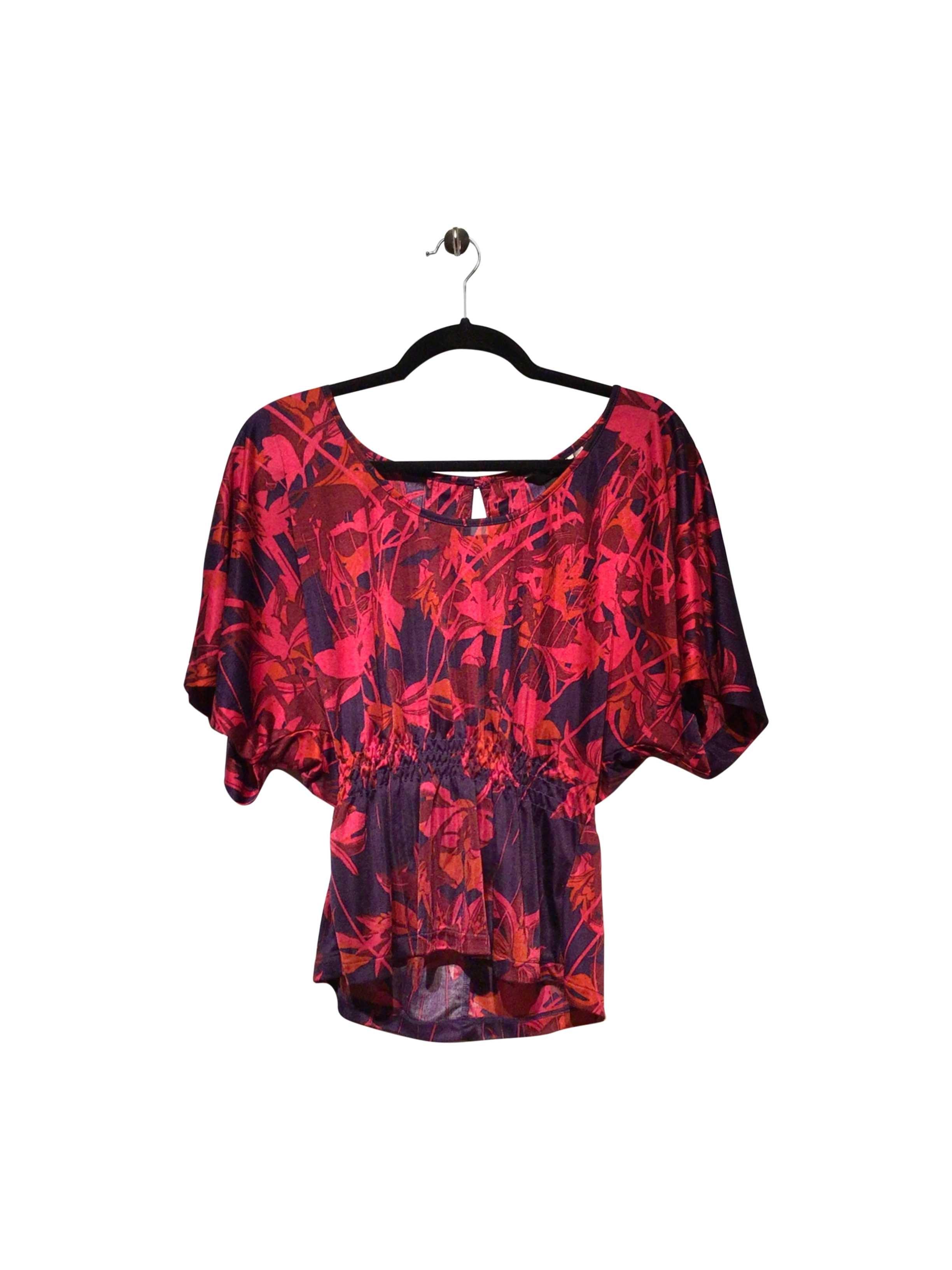 H&M Stylish Regular Fit Red Blouse - Size XS