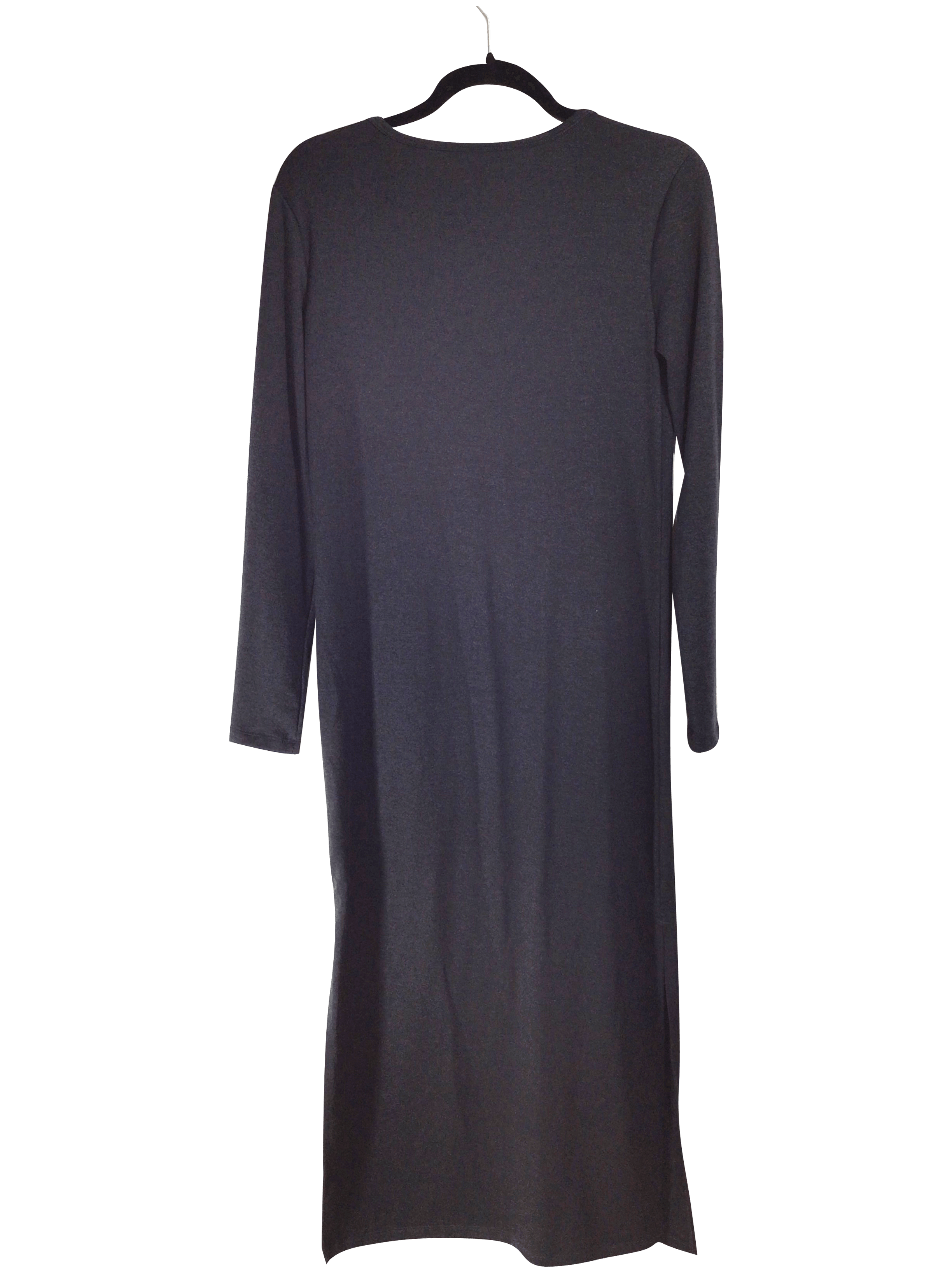JOE FRESH Stylish Women's Gray Regular Fit Shirt Dress - Size XS