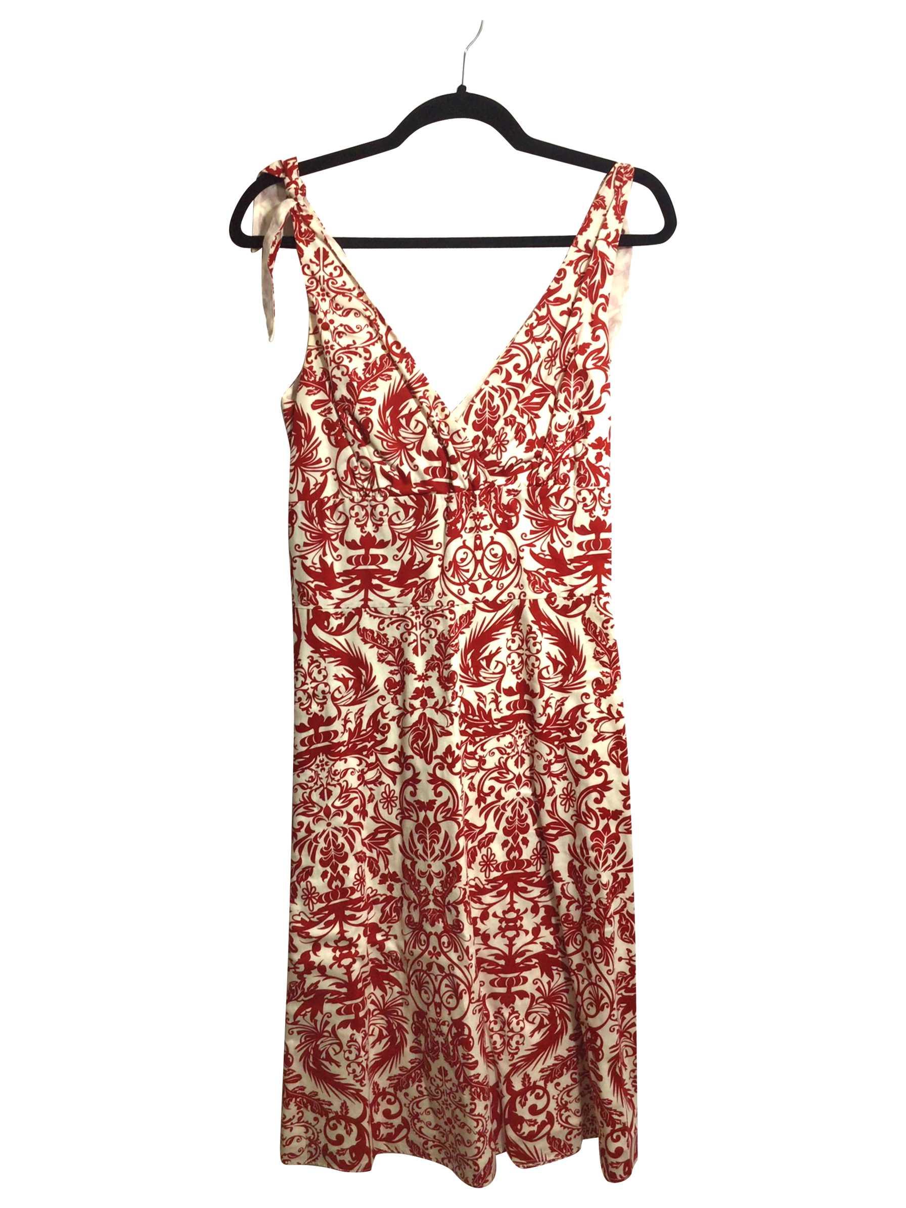 Stylish GIRL FRIDAY Regular Fit Red Shift Dress - Size 4