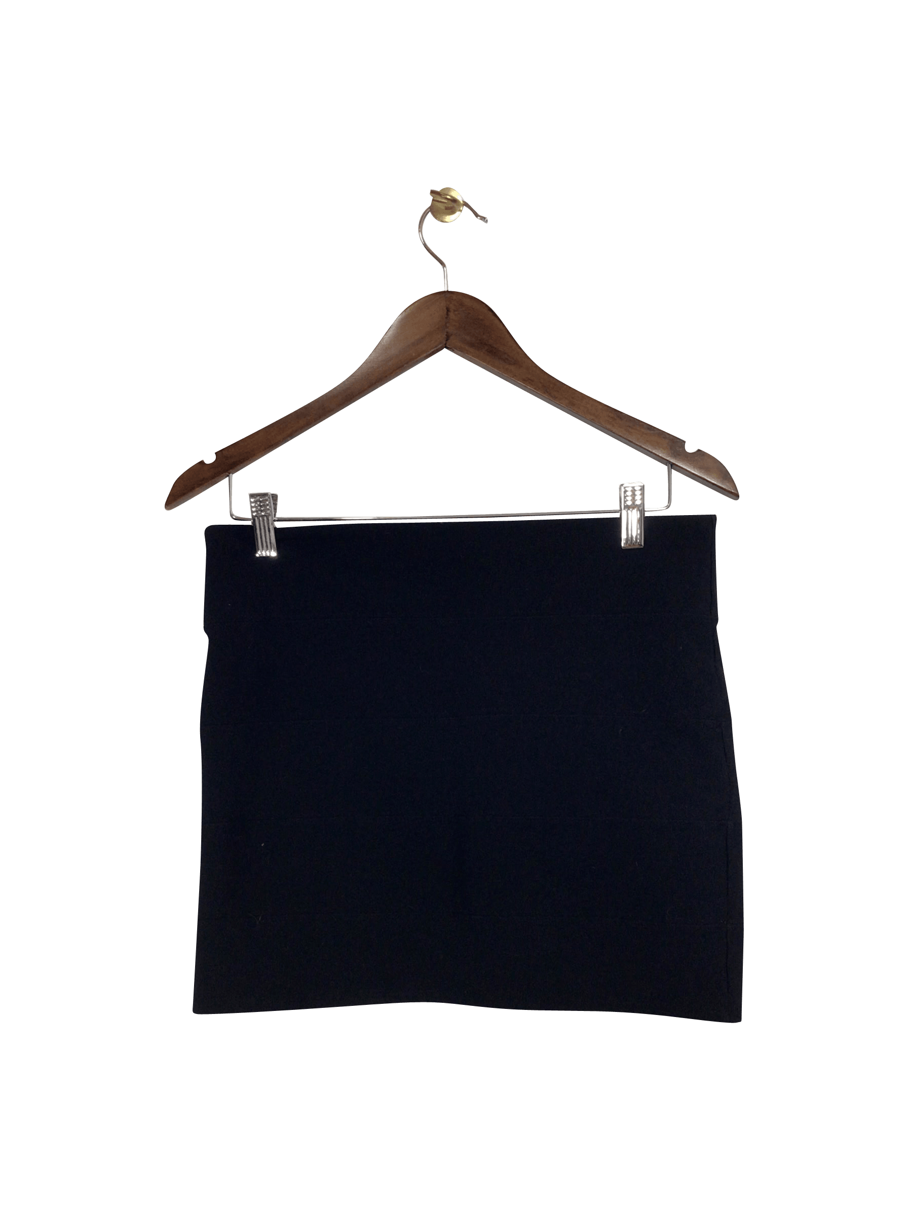 ANTISTAR Stylish Regular Fit Black Skirt - Size L