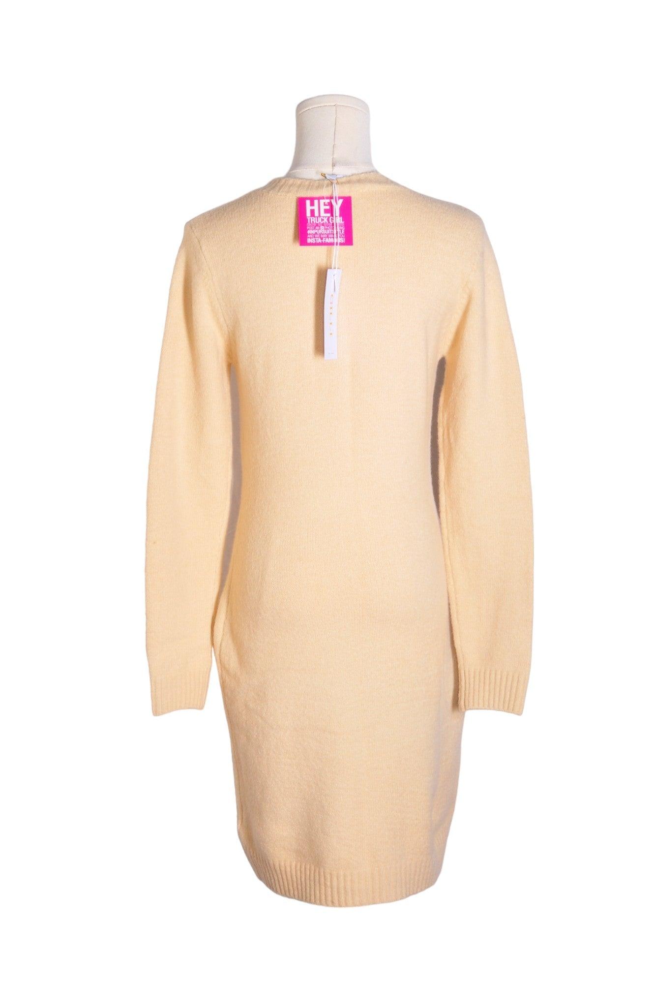 Stylish GILLI Beige Regular Fit Women's Shirt Dress - Size M