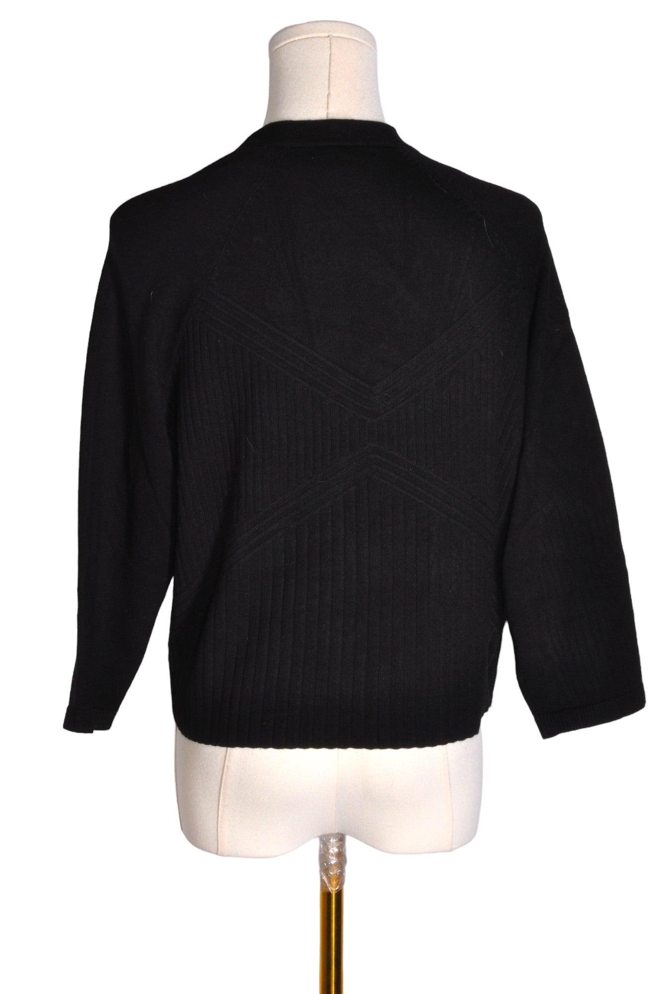 Stylish 89TH & MADISON Black Regular-Fit Women's Blouses - Size L