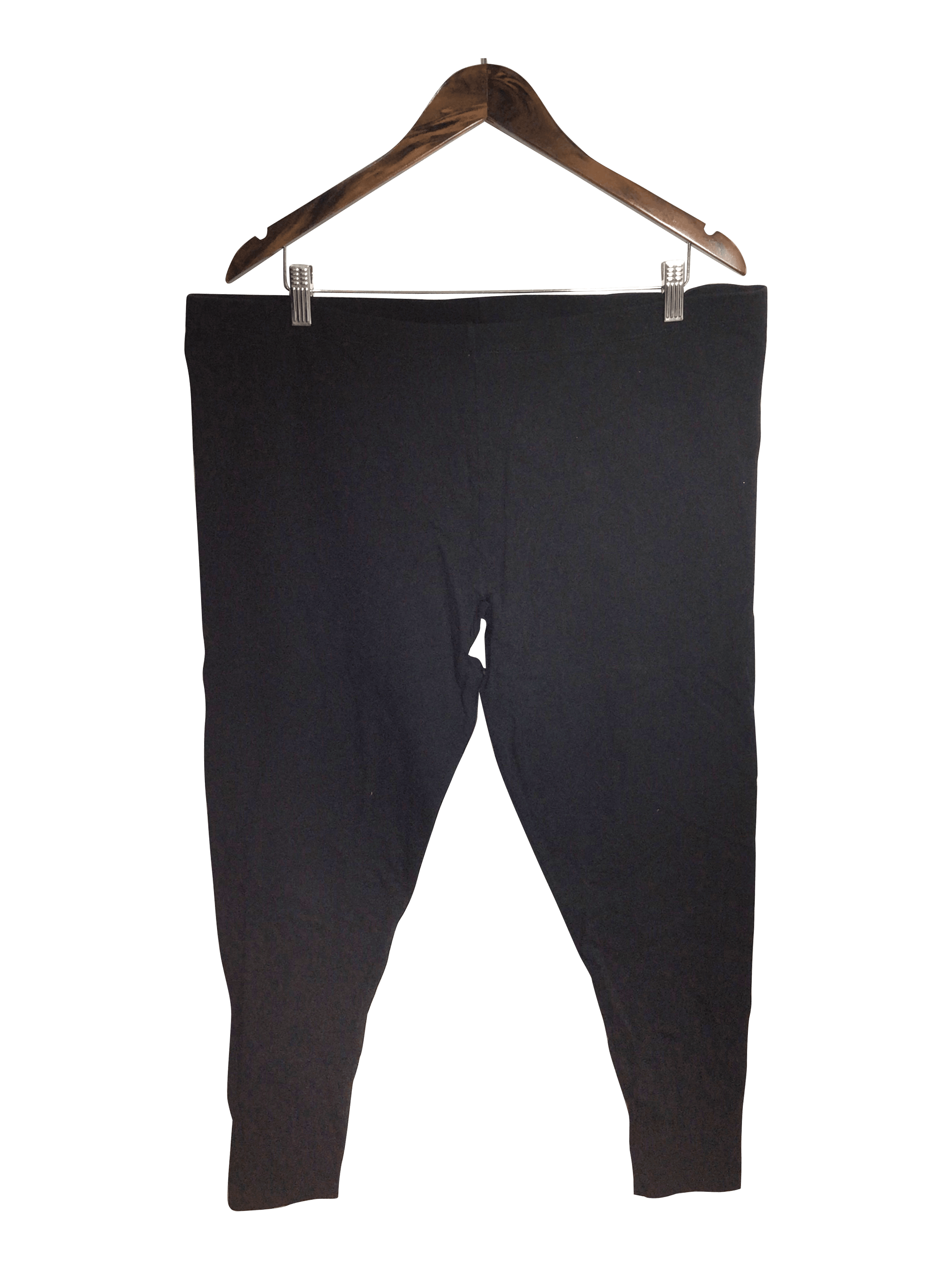 ADDITION ELLE Stylish Women's Black 2X Regular Fit Activewear Leggings