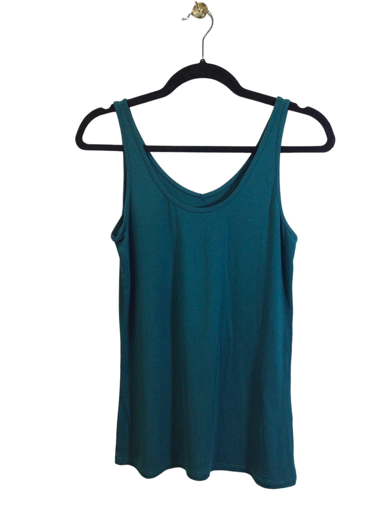 Stylish REITMANS Second - Hand Women's Green Regular - Fit Tank Tops in Size M