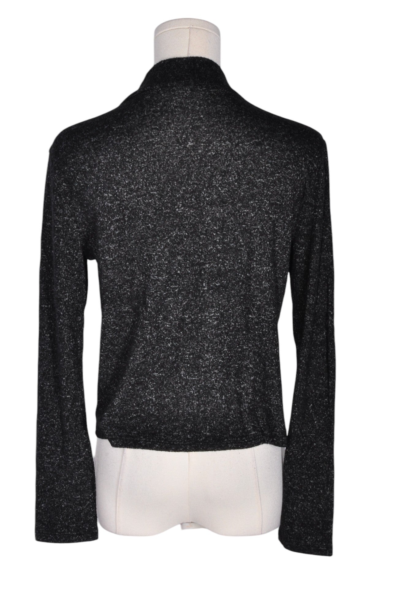 ANTISTAR Stylish Women's Black Turtleneck Top in Regular Fit - Size M