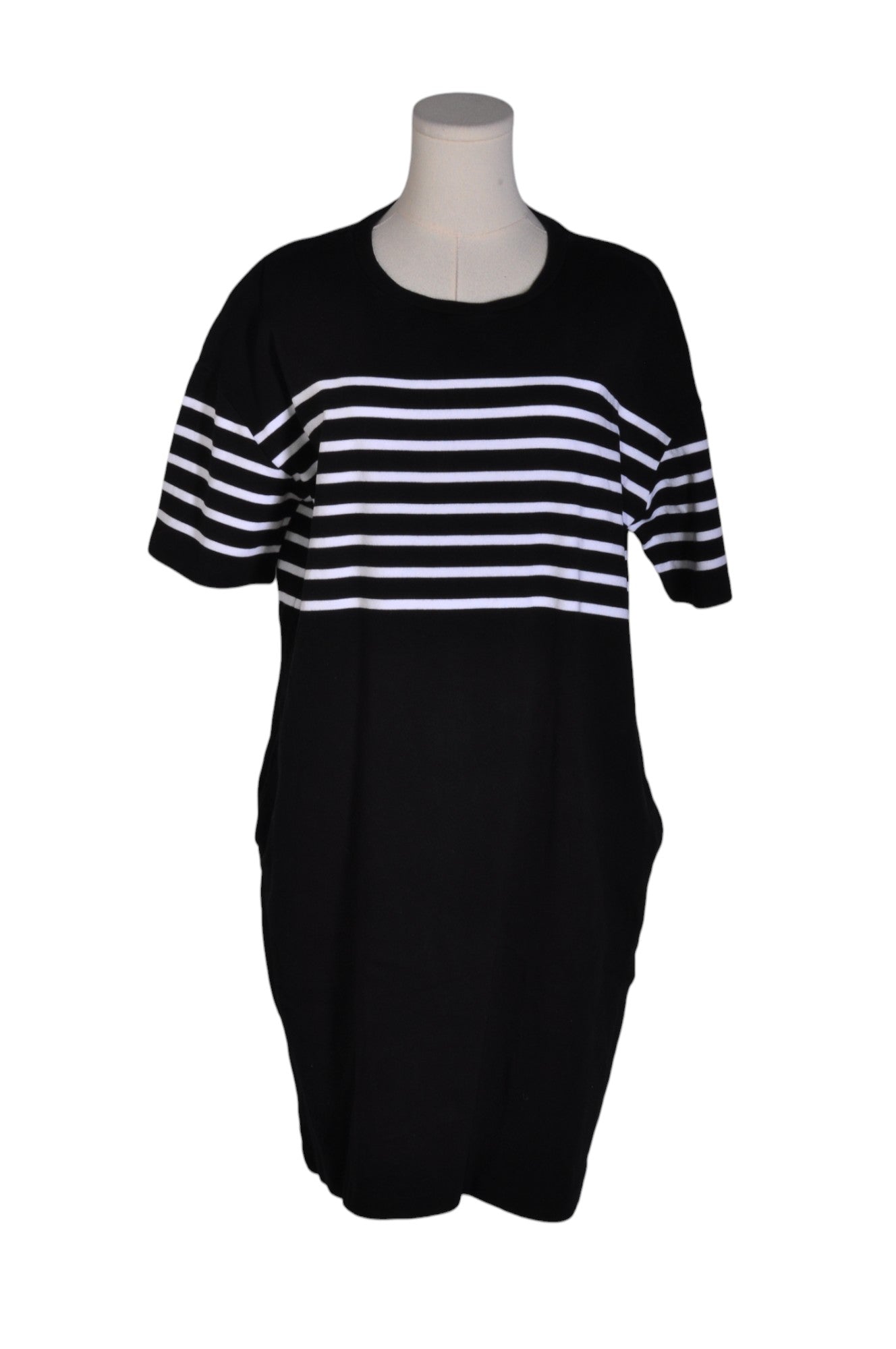ARMEDANGELS Stylish Second - Hand Women's Black Regular - Fit Shirt Dress in Size L