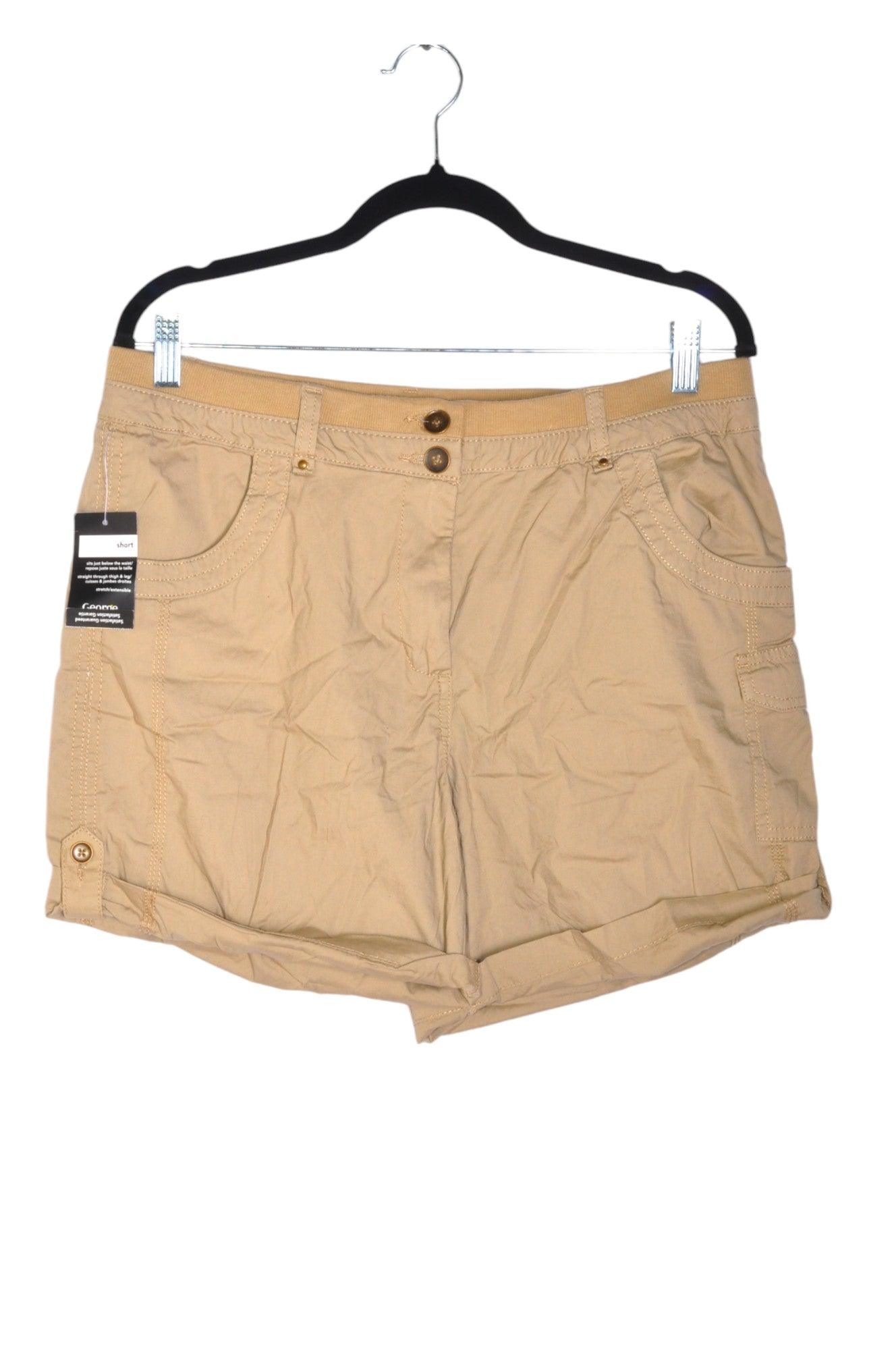 GEORGE Stylish Women's Classic Brown Regular Fit Shorts - Size 12
