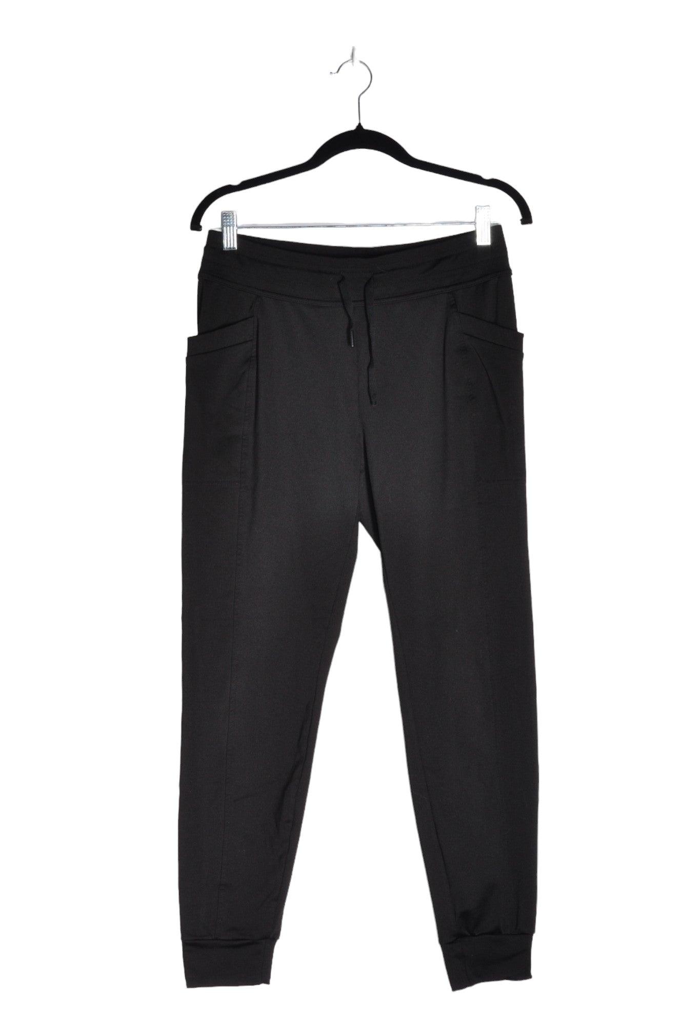 Stylish 32 HEAT Women's Black Activewear Jogging Pants - Regular Fit, Size S