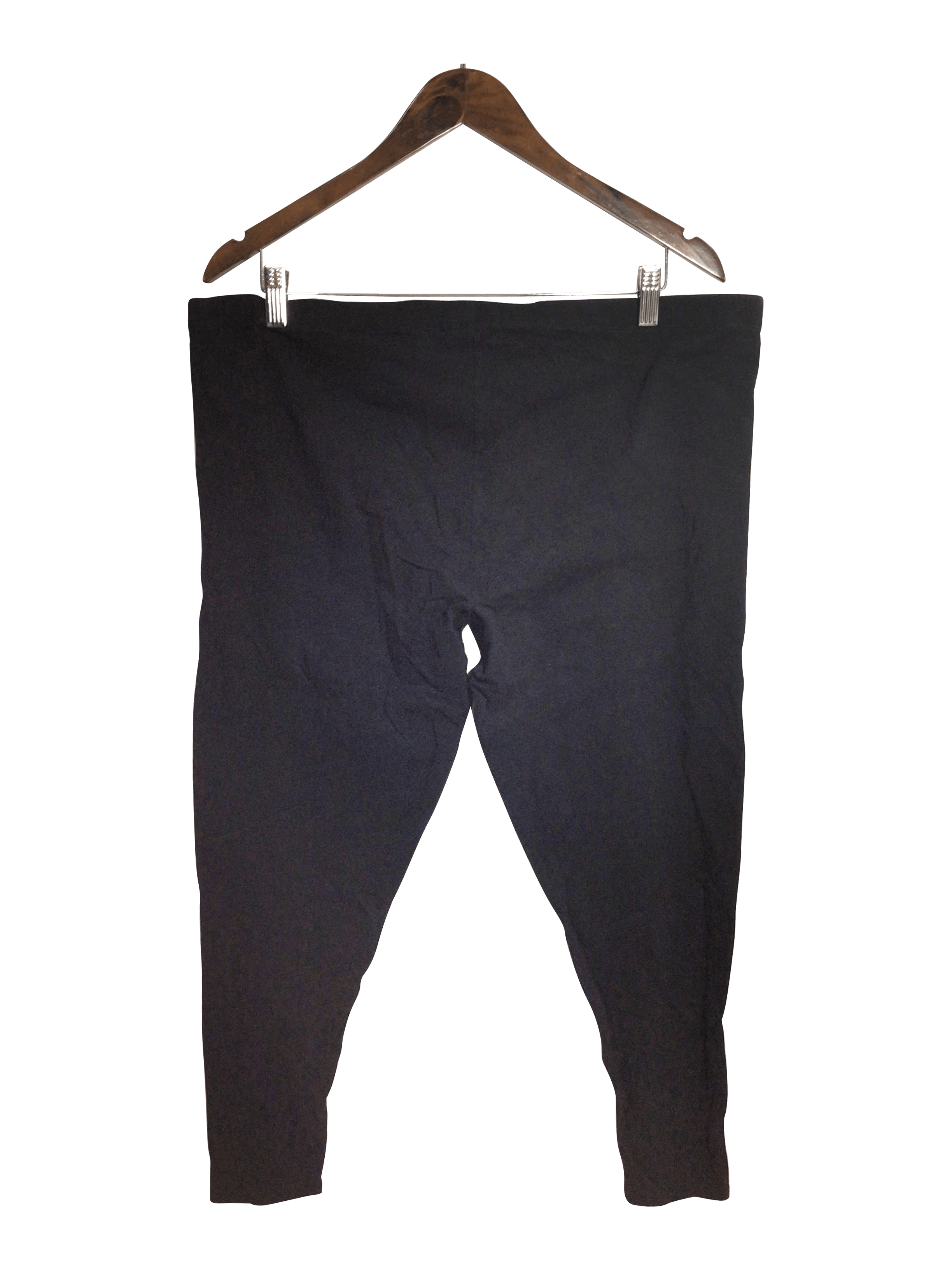 ADDITION ELLE Stylish Women's Black 2X Regular Fit Activewear Leggings