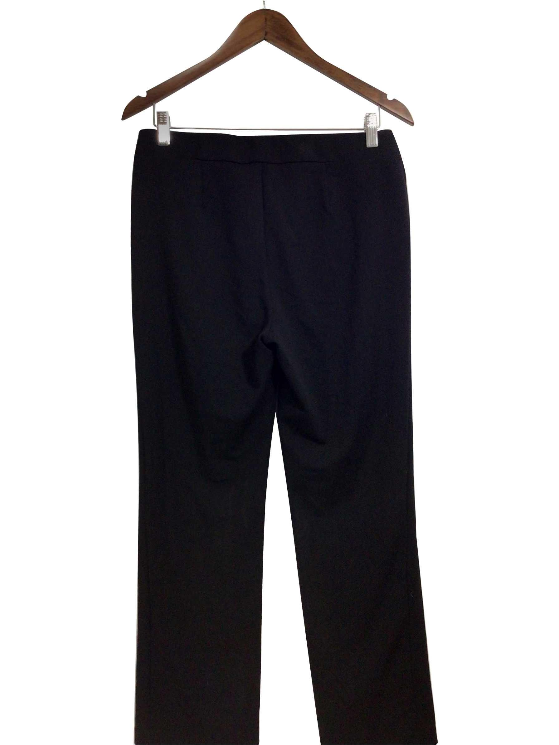 89TH & MADISON Stylish Regular Fit Black Pant - Size M