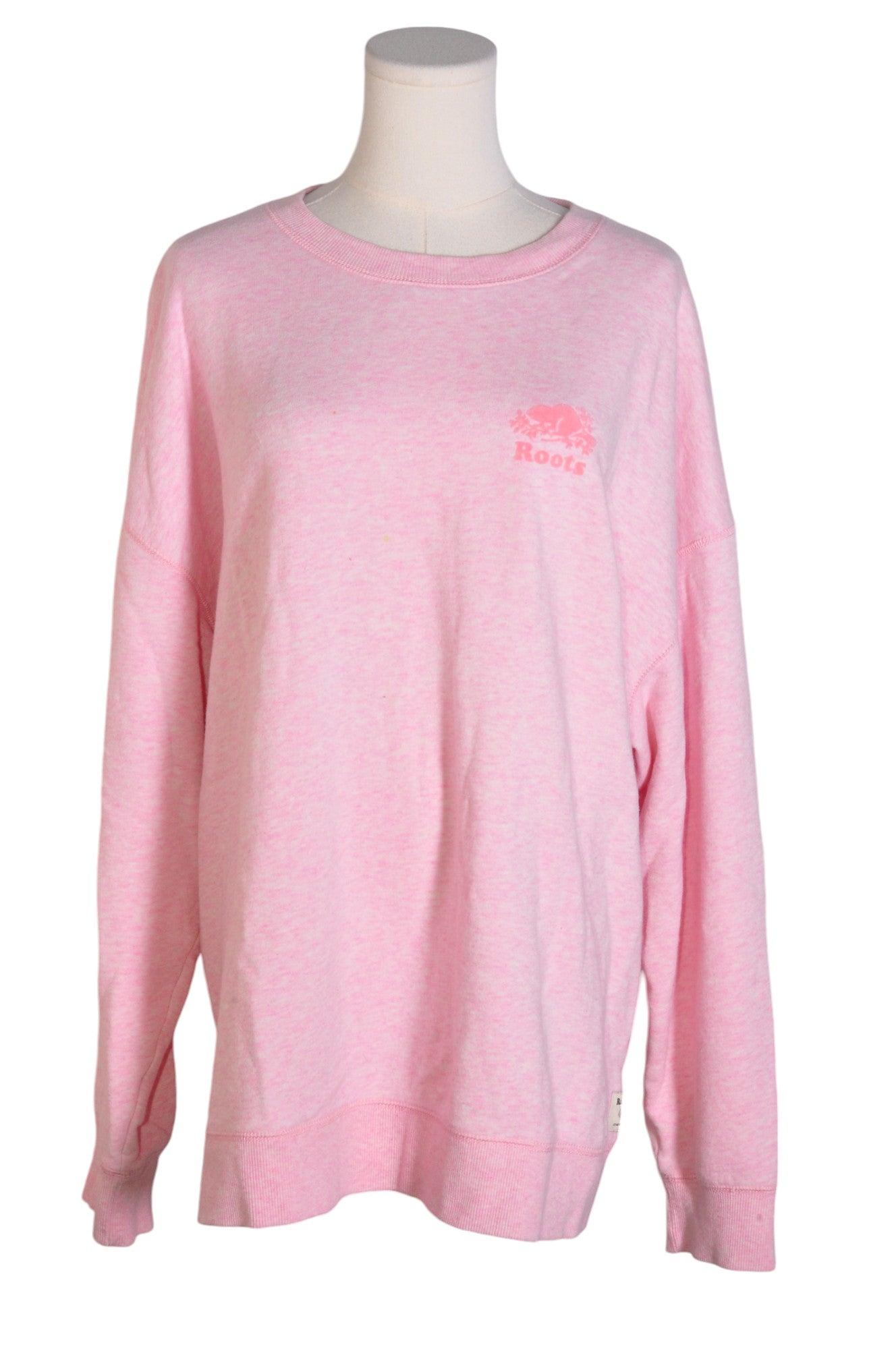 ROOTS Second Hand Pink XXL Regular Fit Women's Sweaters