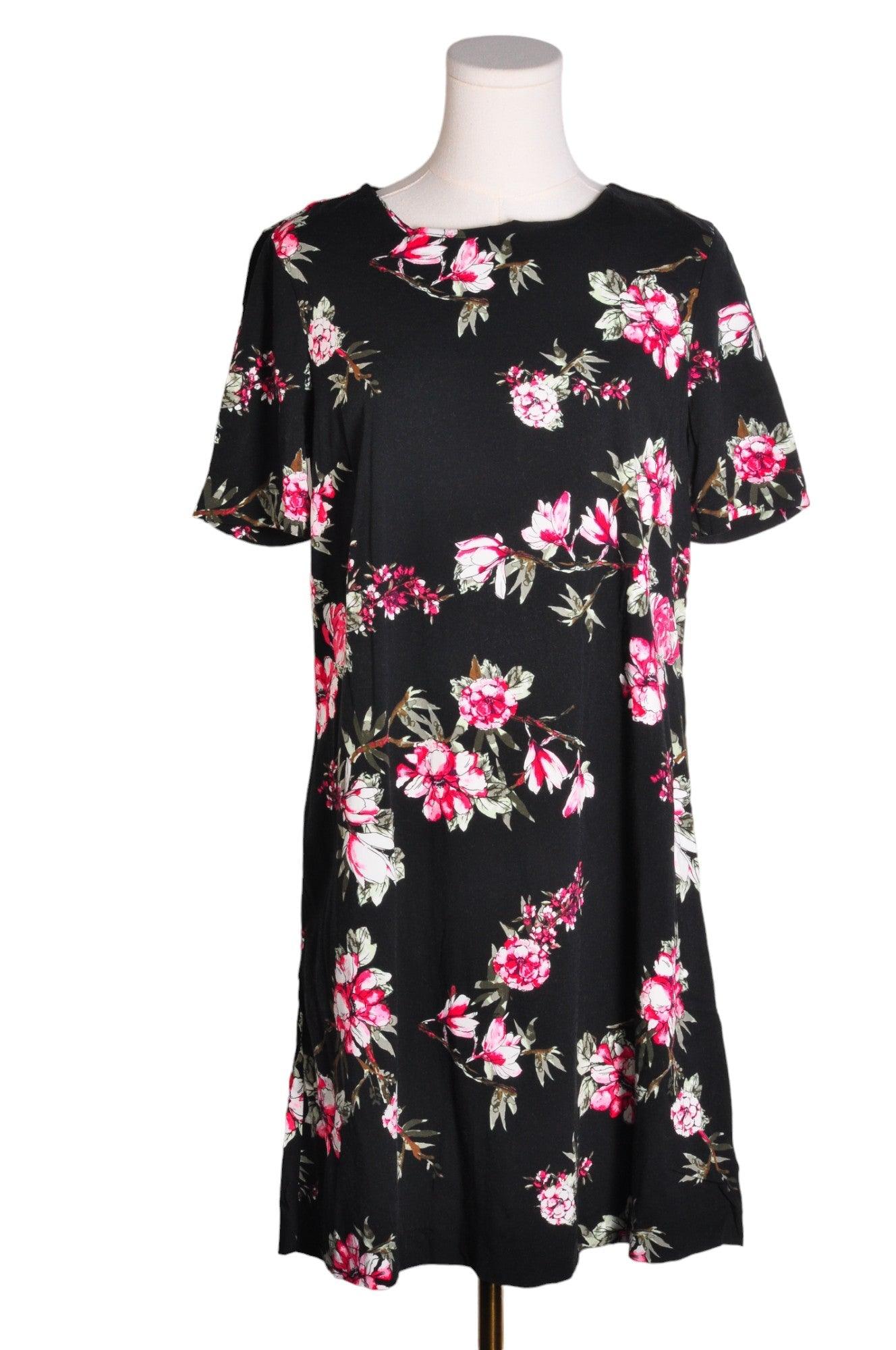 REITMANS Stylish Women's Black Shift Dress - Regular Fit, Size XS