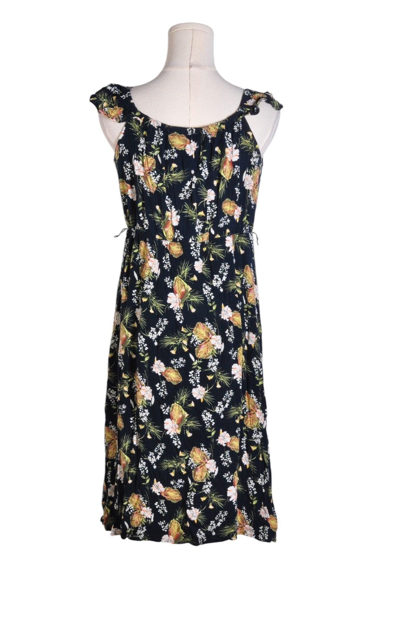 EVERLY Stylish Blue Women's High Low Regular Fit Dress - Size M
