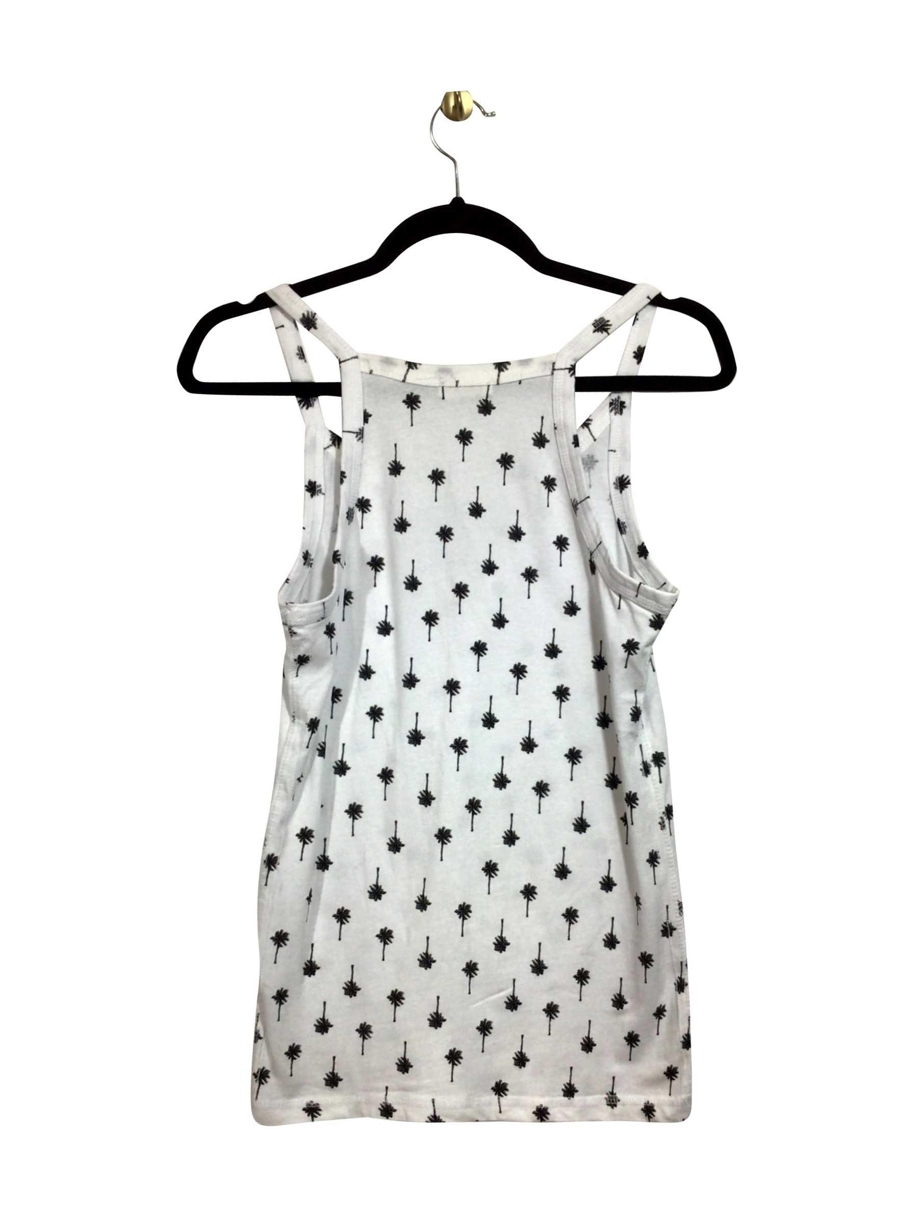 ARDENE Stylish Regular Fit White Tank Top - Size M