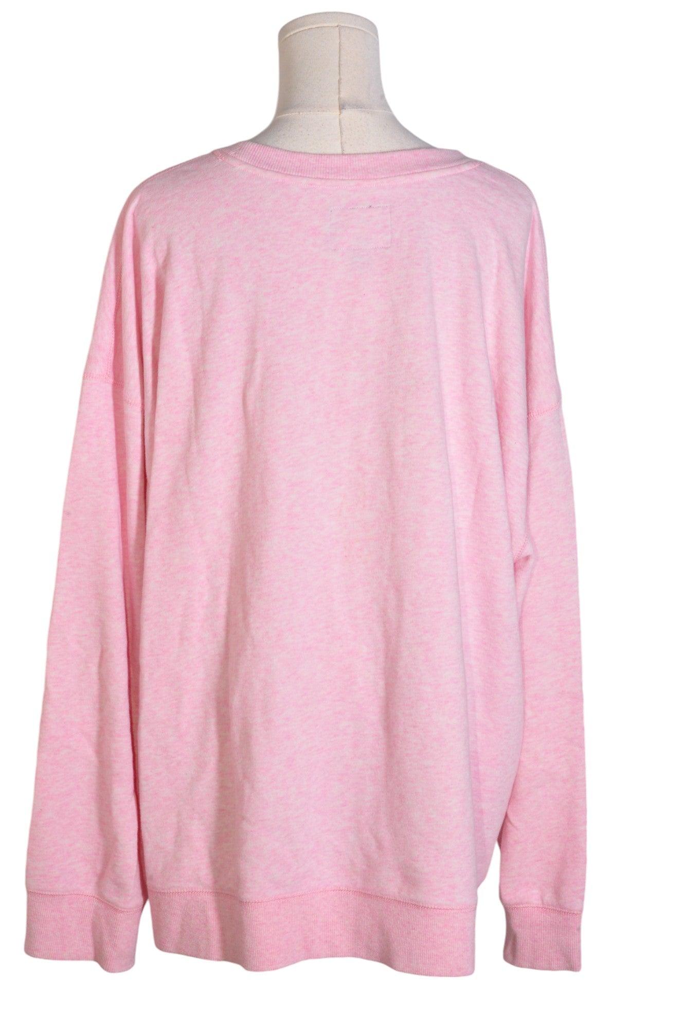 ROOTS Second Hand Pink XXL Regular Fit Women's Sweaters