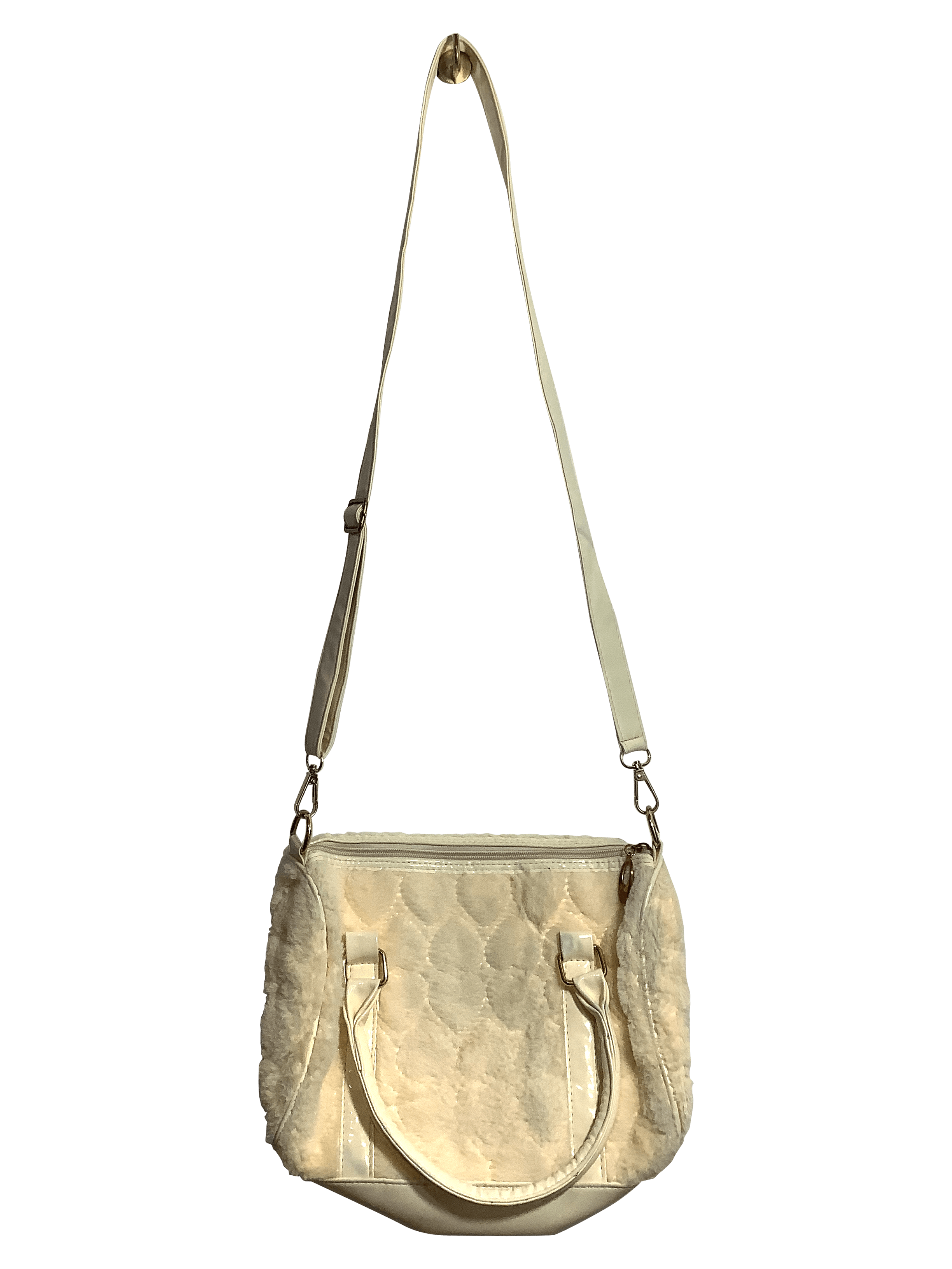 JINHPIN Stylish Women's Regular-fit White Handbag - Size S