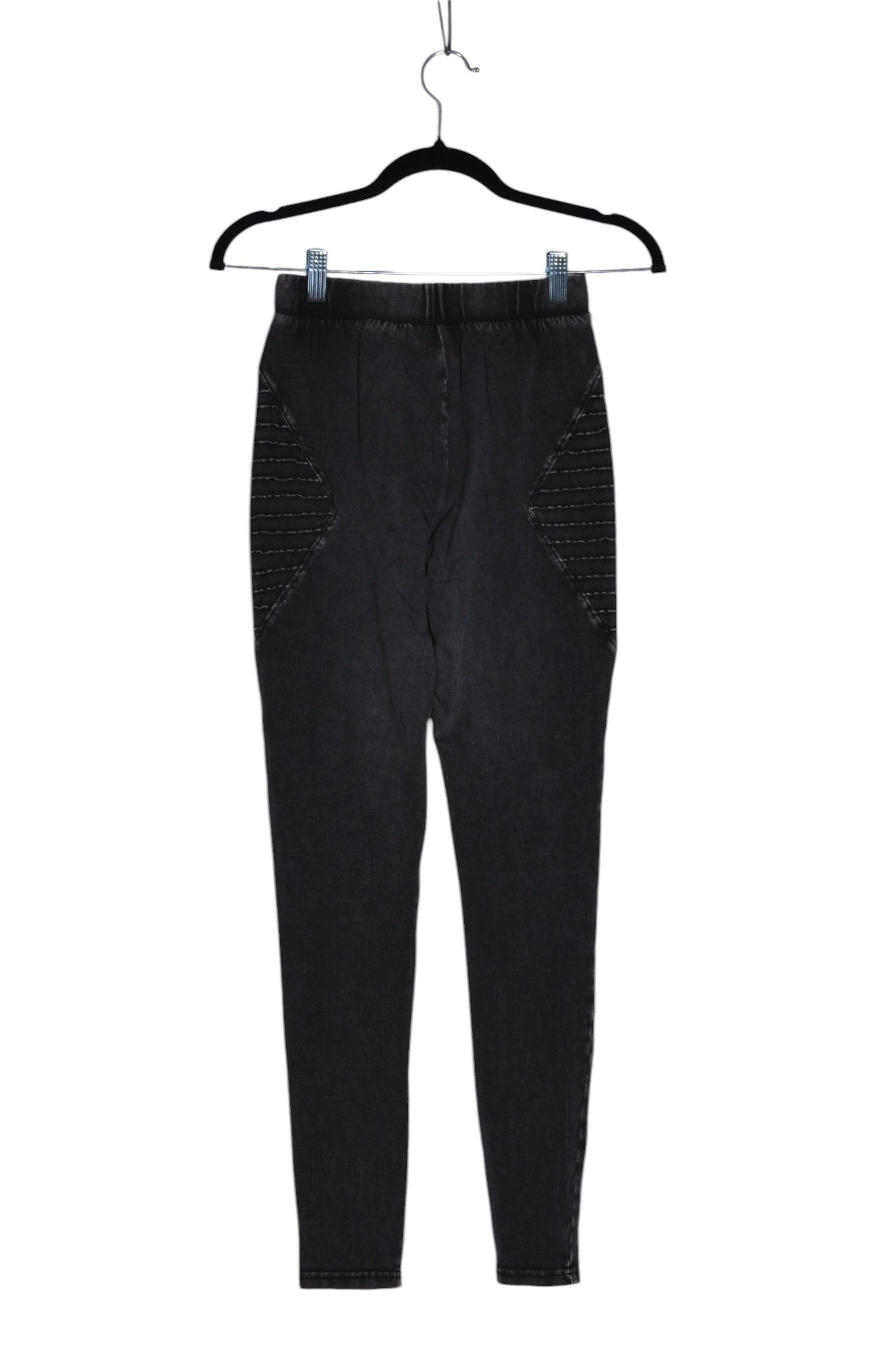 H&M Women's Stylish Black Regular Fit Activewear Leggings - Size S