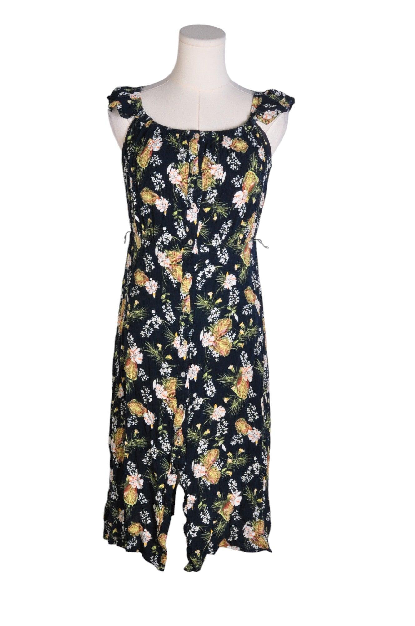 EVERLY Stylish Blue Women's High Low Regular Fit Dress - Size M