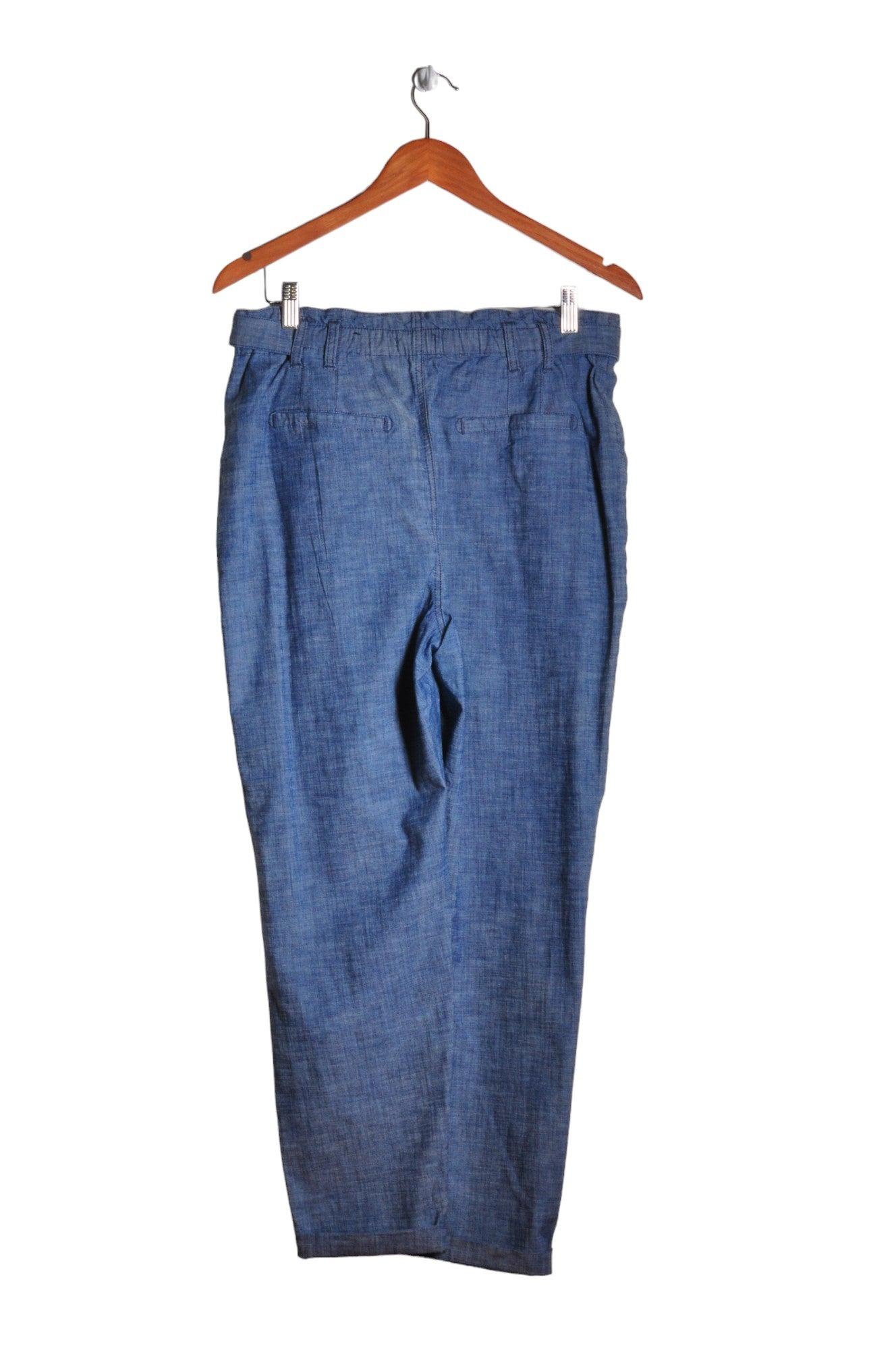REITMANS Stylish Blue Regular Fit Women's Work Pants - Size 8
