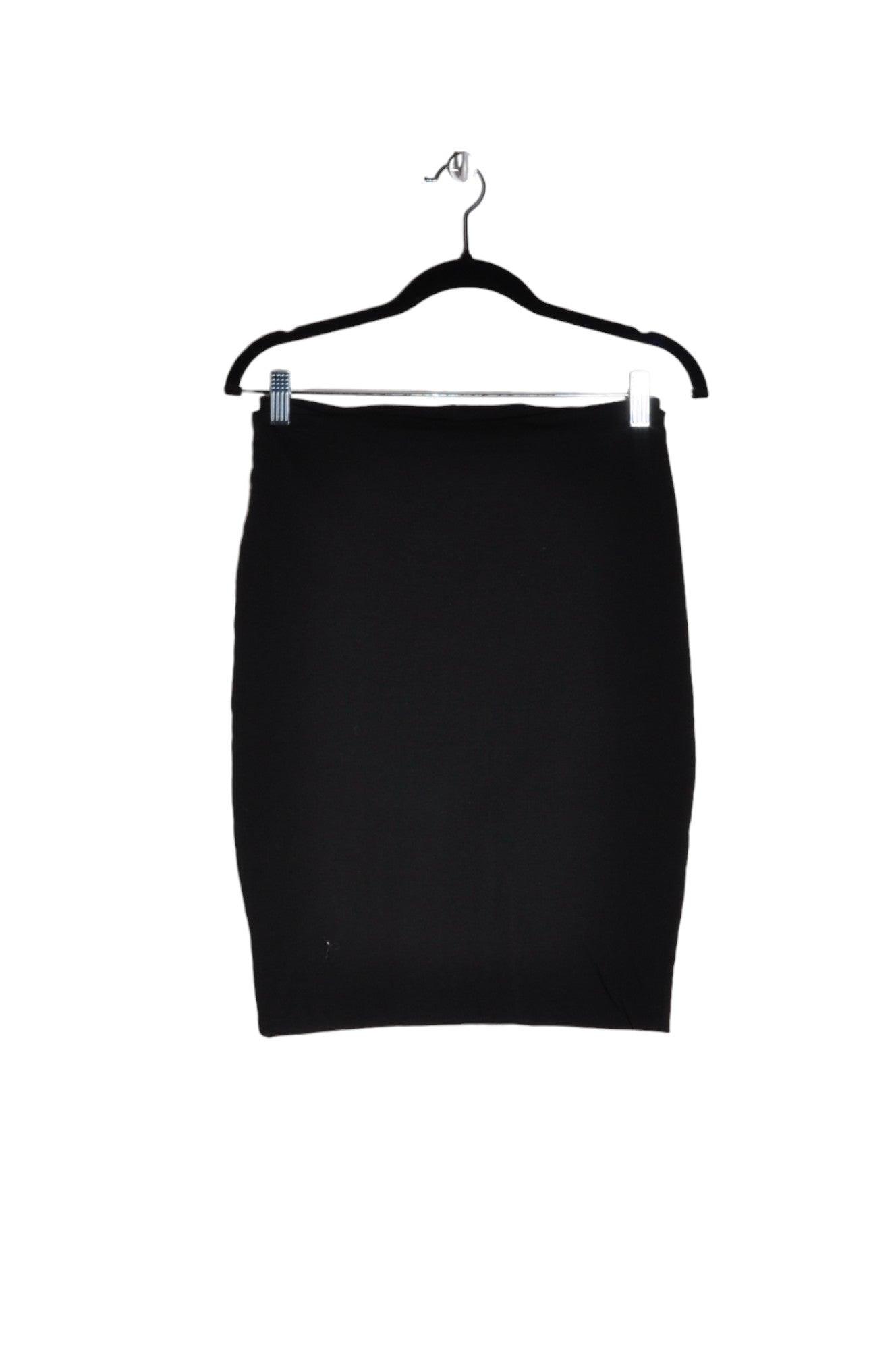 H&M Women's Stylish Black Casual Skirts in Regular Fit - Size S