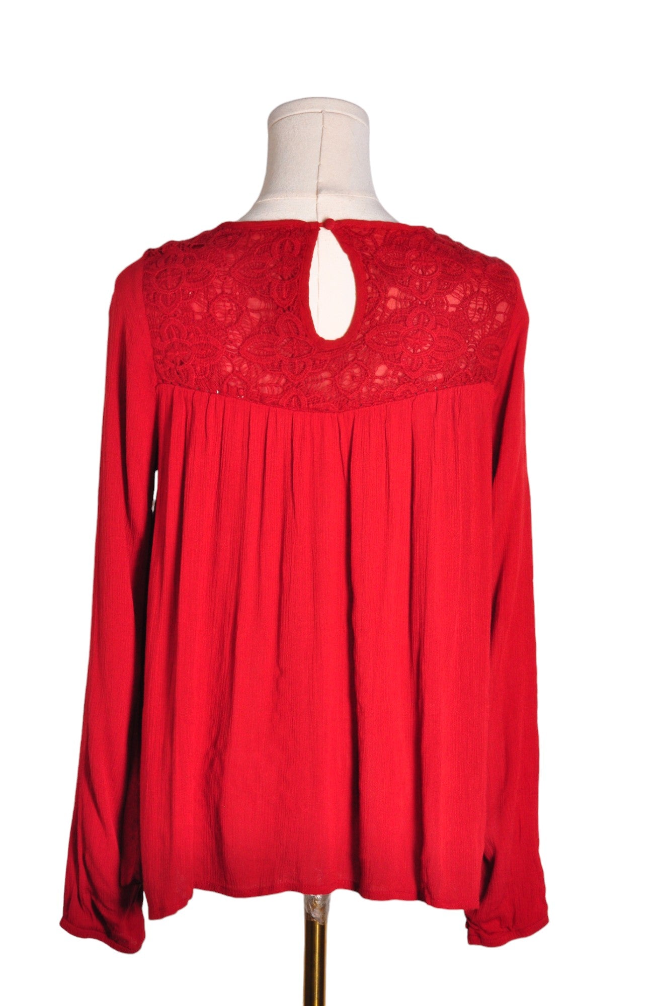 ARDENE Stylish Women's Regular-Fit Red Blouse - Size S