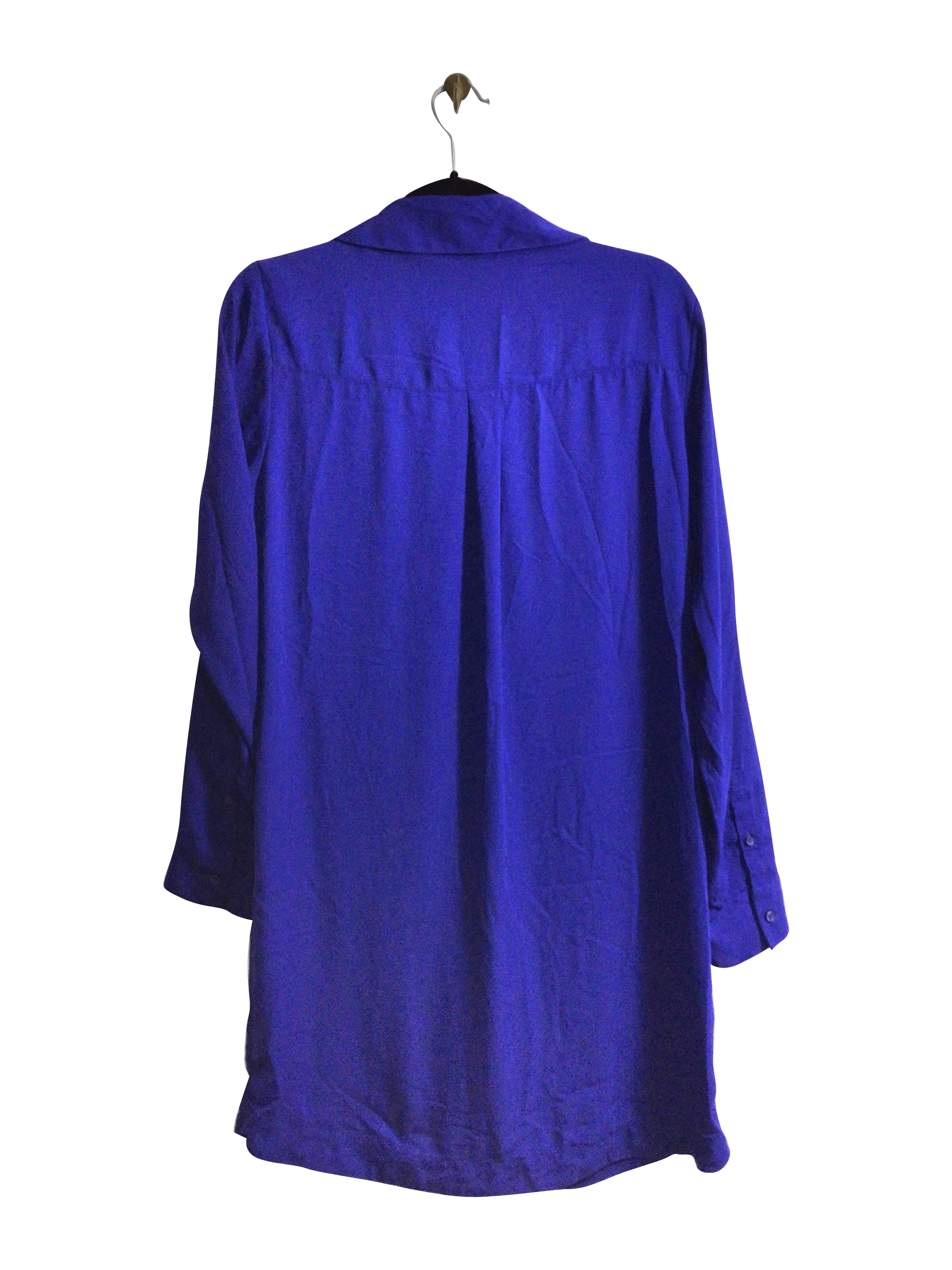 EXPRESS Stylish Women's Blue Regular Fit Midi Dress - Size M