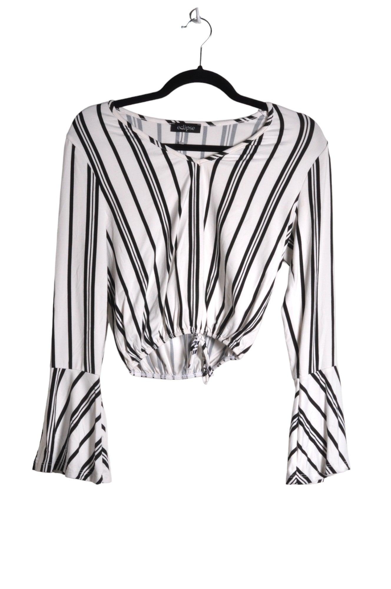 ECLIPSE Fashionable Women's Regular Fit White Blouse - Size S