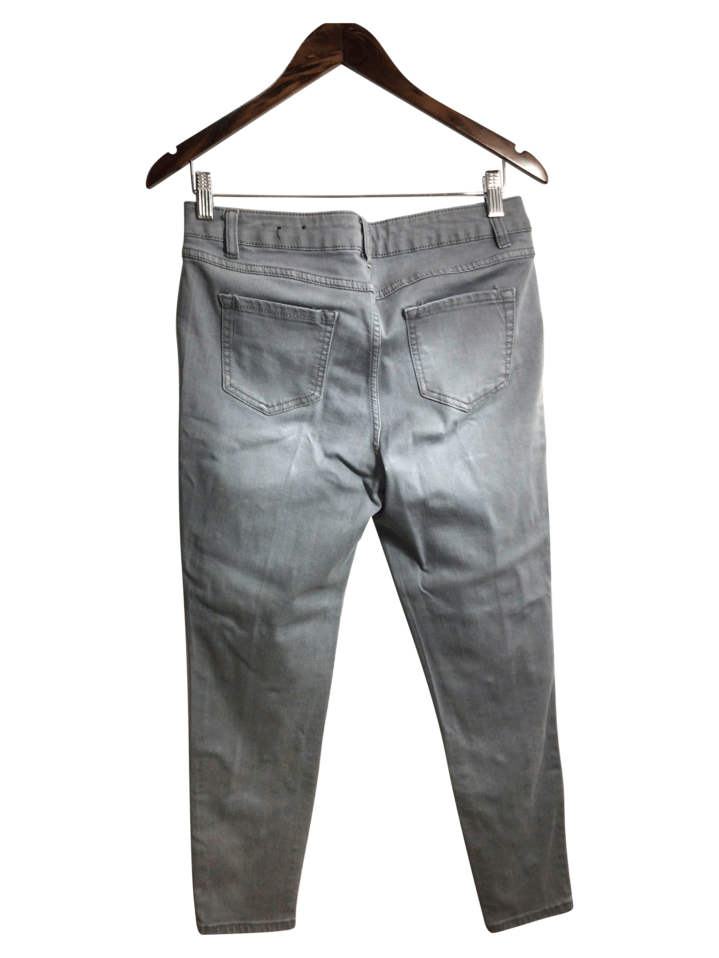Stylish ARTISAN NY Women's Gray Regular Fit Straight-Legged Jeans - Size 10